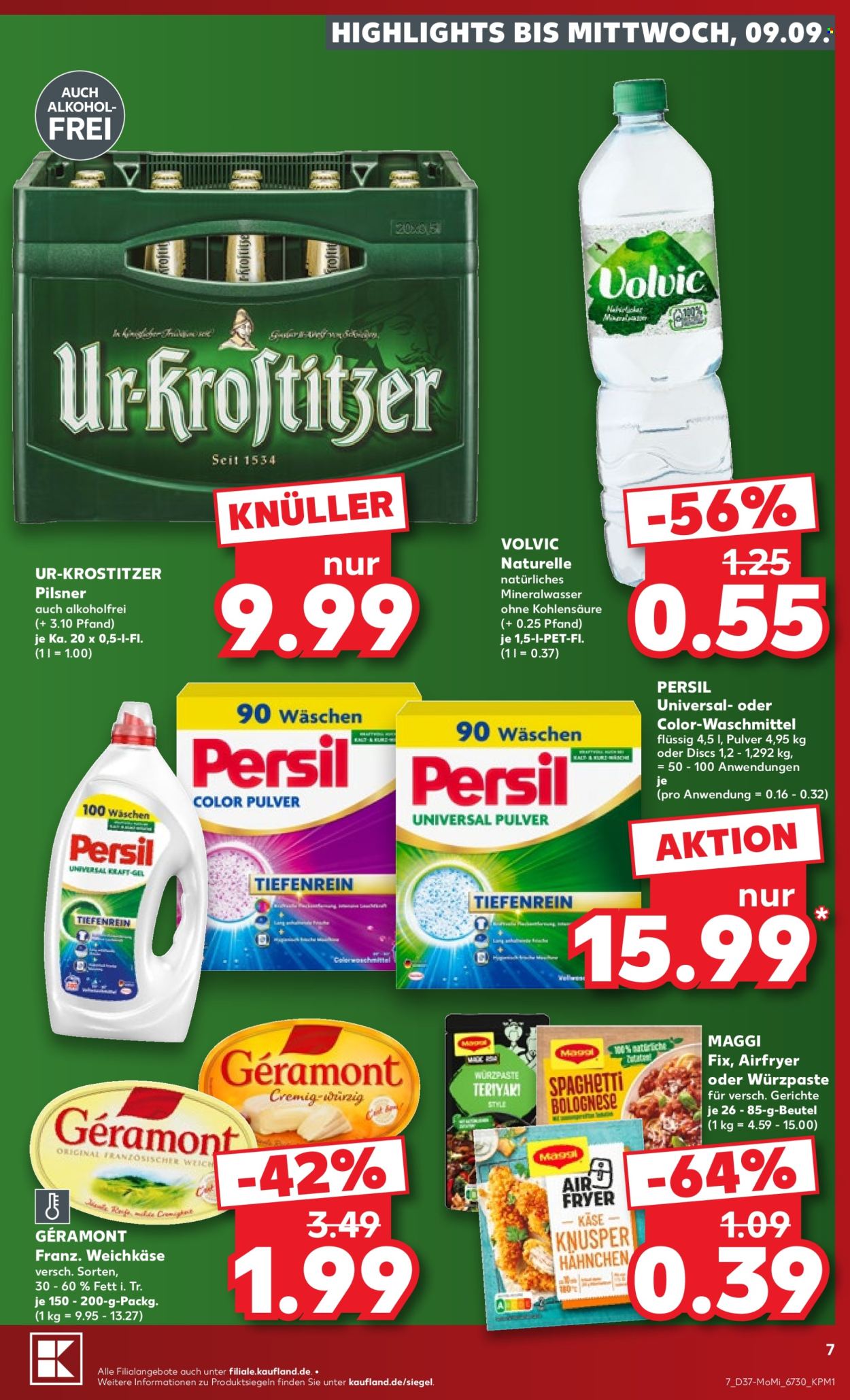 Kaufland Prospekte  - 7.09.2026 - 9.09.2026. Seite 7