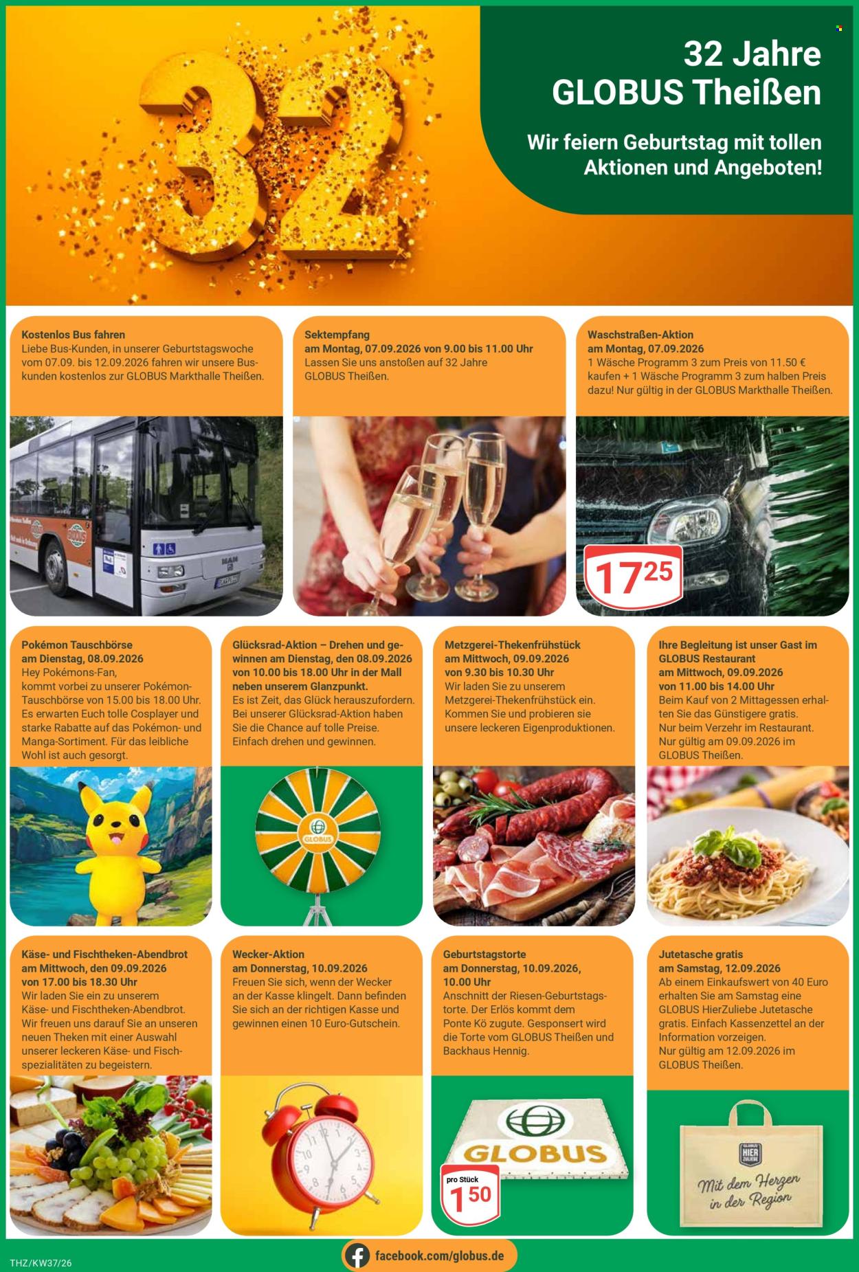 Globus Prospekte  - 7.09.2026 - 12.09.2026. Seite 2