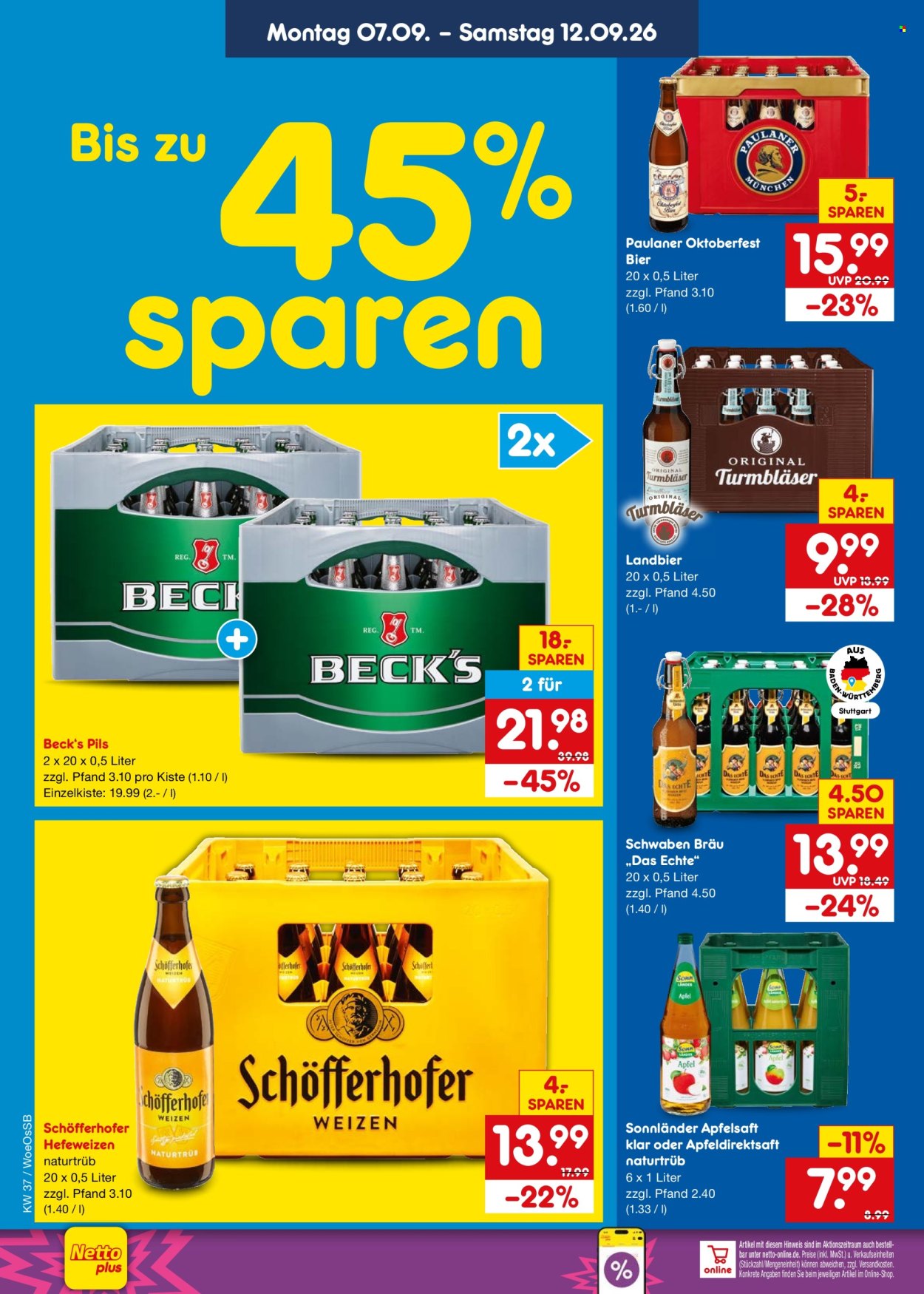 Netto Marken-Discount Prospekte  - 7.09.2026 - 12.09.2026. Seite 34