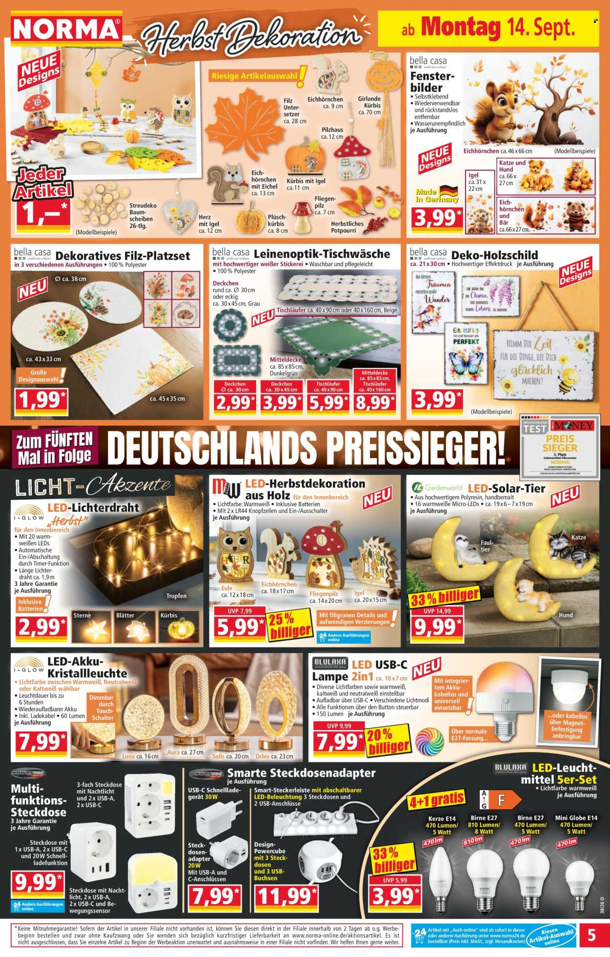 Norma Prospekte  - 14.09.2026 - 20.09.2026. Seite 5