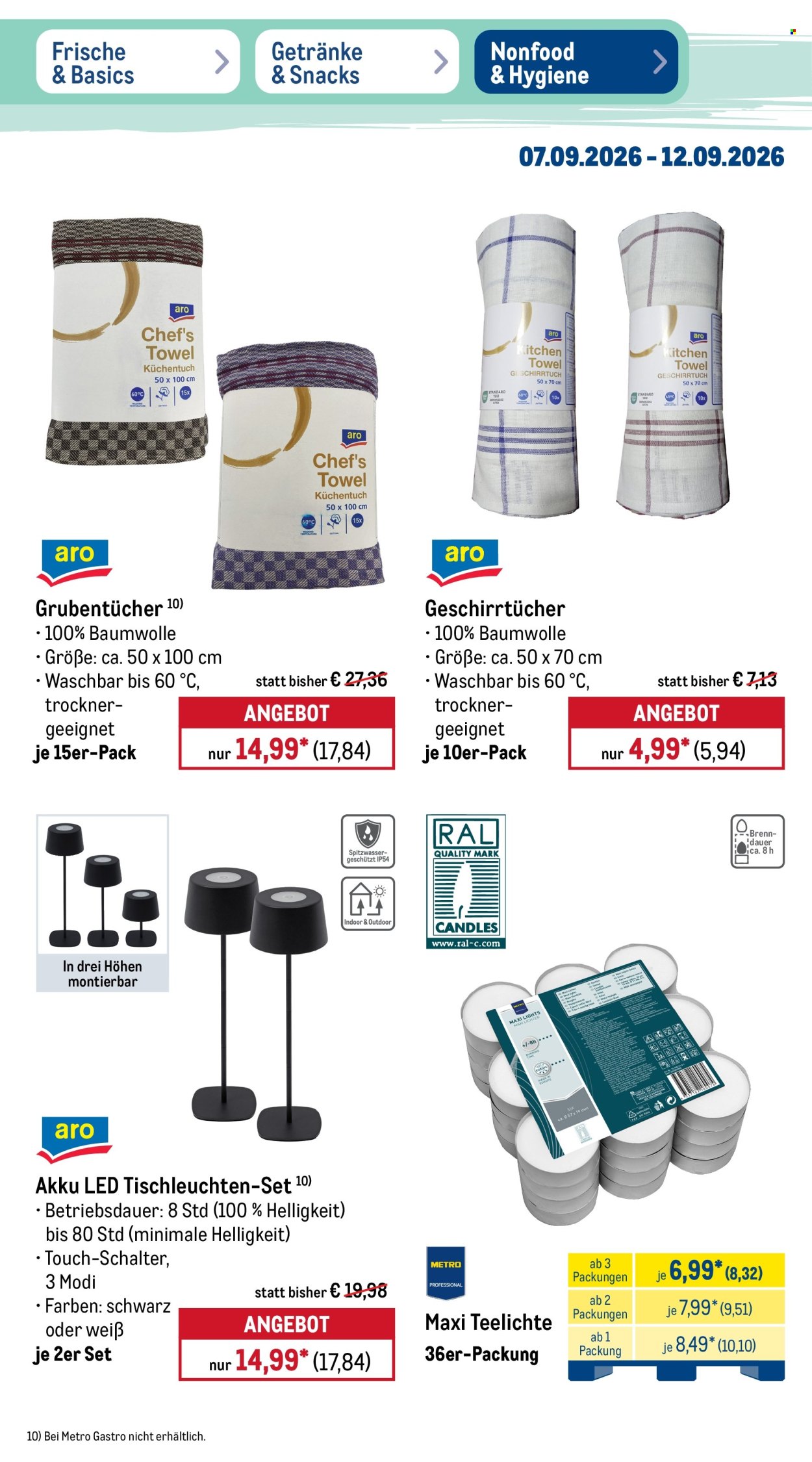 Metro Prospekte  - 7.09.2026 - 12.09.2026. Seite 9