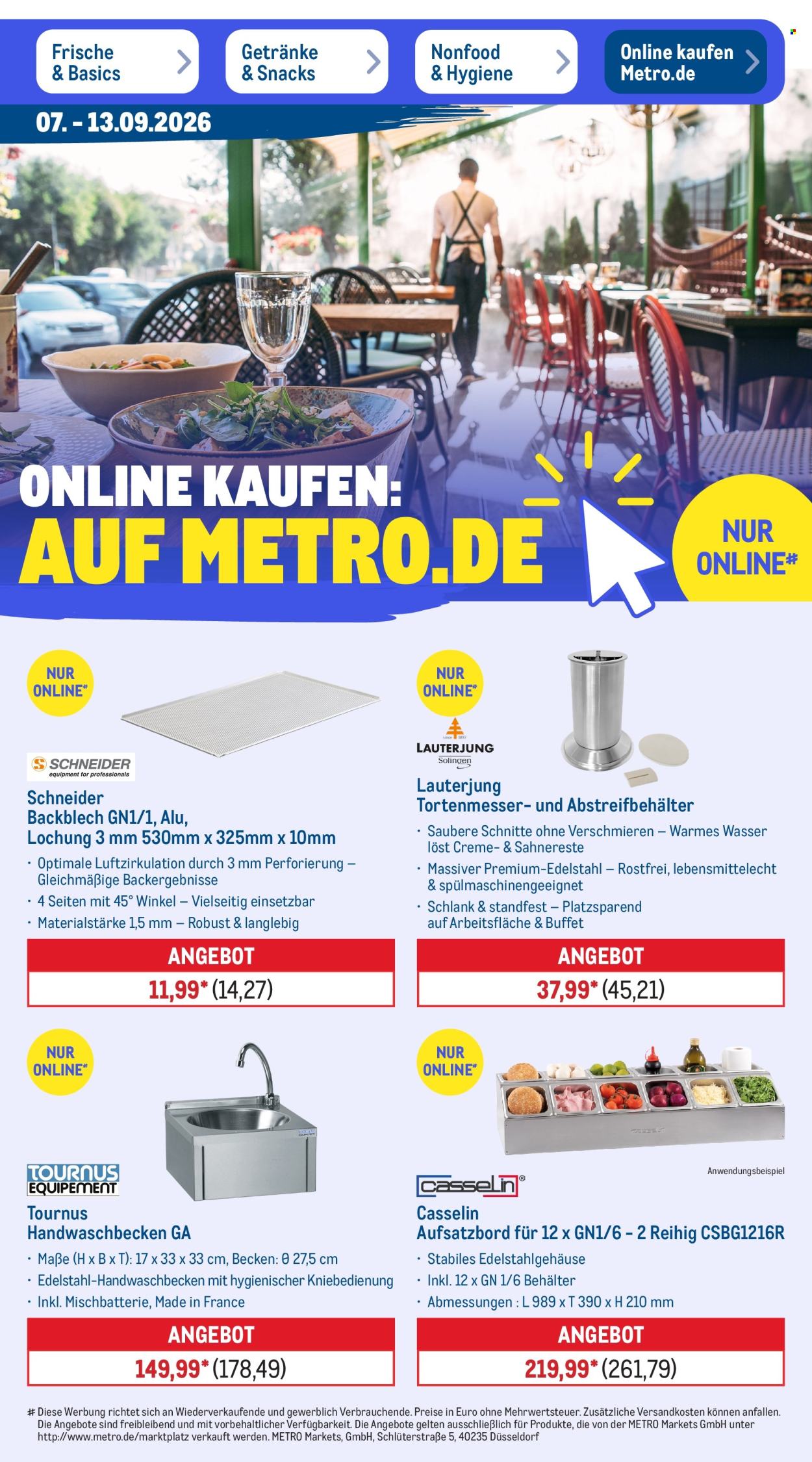 Metro Prospekte  - 7.09.2026 - 12.09.2026. Seite 15