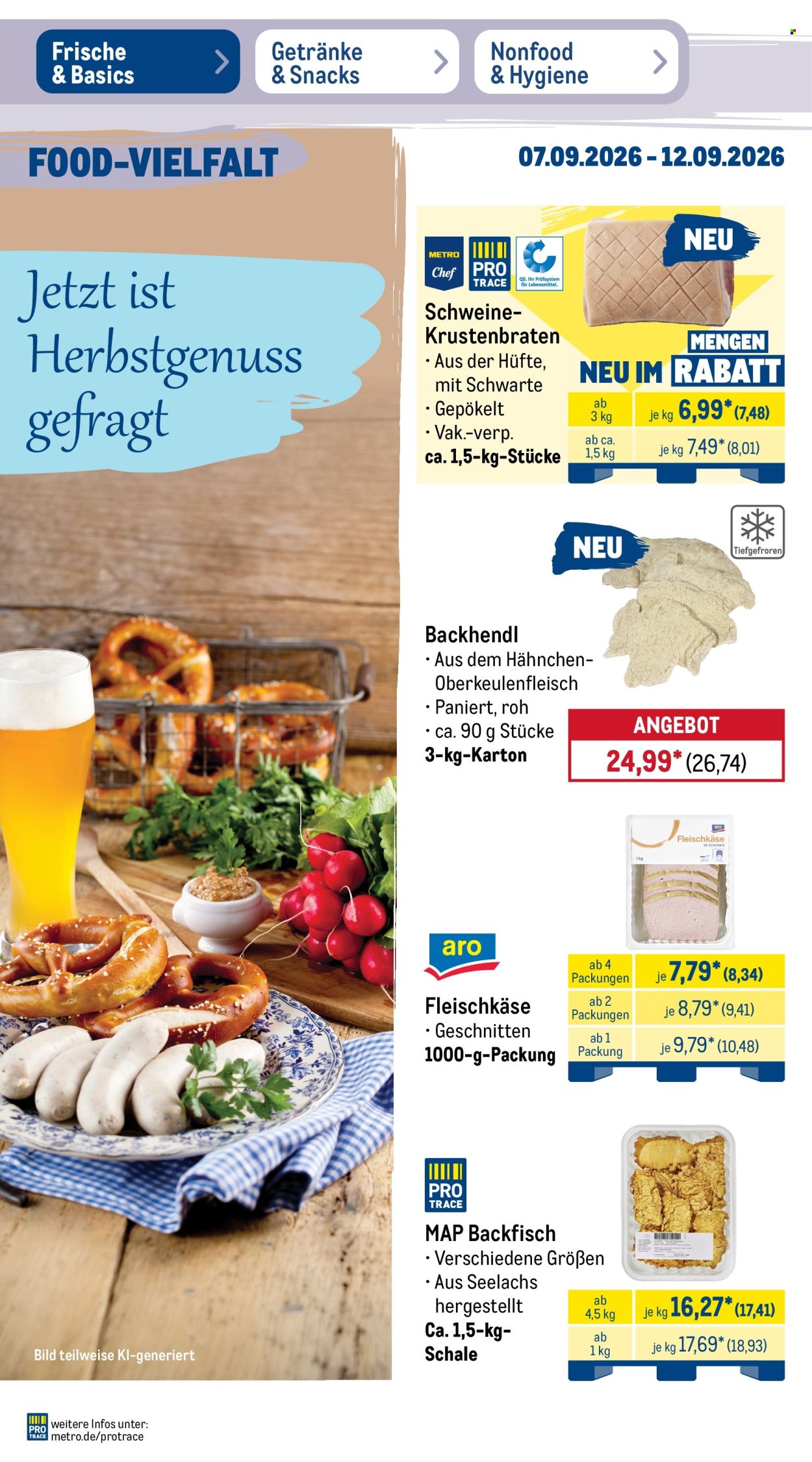 Metro Prospekte  - 7.09.2026 - 12.09.2026. Seite 50