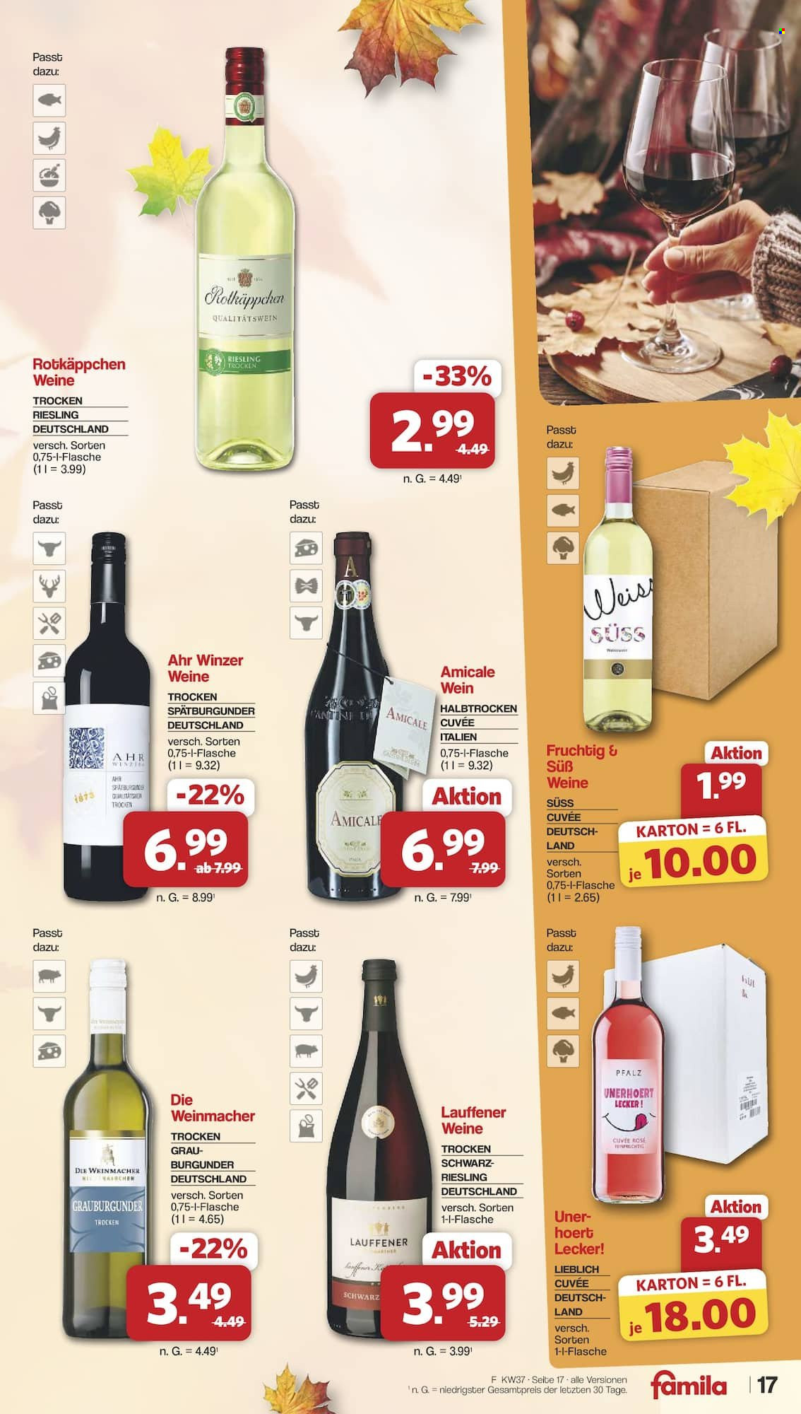 famila Prospekte  - 7.09.2026 - 12.09.2026. Seite 17