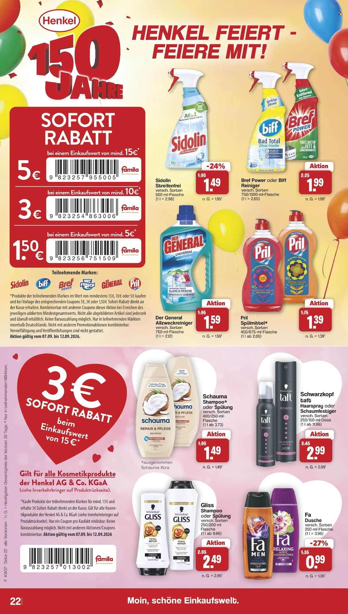 famila Prospekte  - 7.09.2026 - 12.09.2026. Seite 24