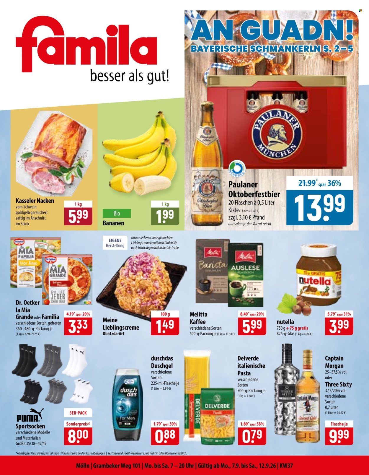 famila Prospekte  - 7.09.2026 - 12.09.2026. Seite 1