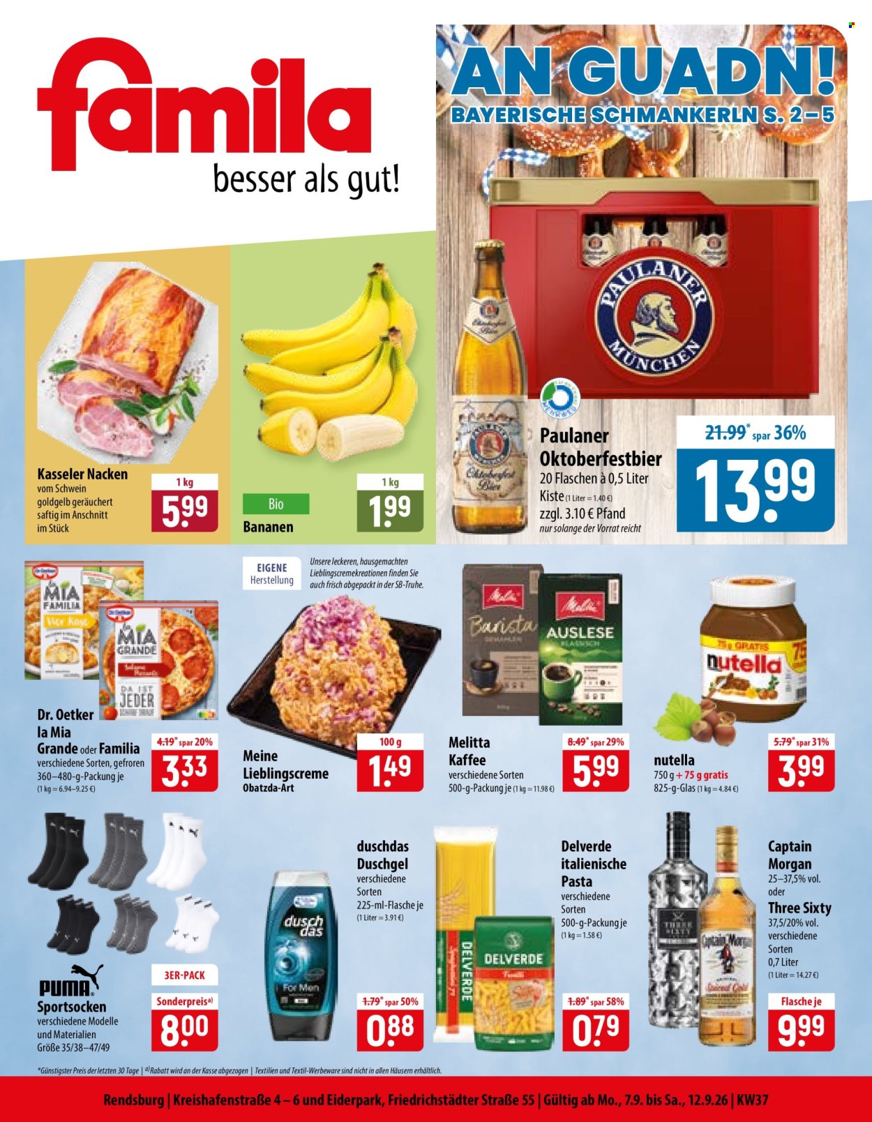 famila Prospekte  - 7.09.2026 - 12.09.2026. Seite 1