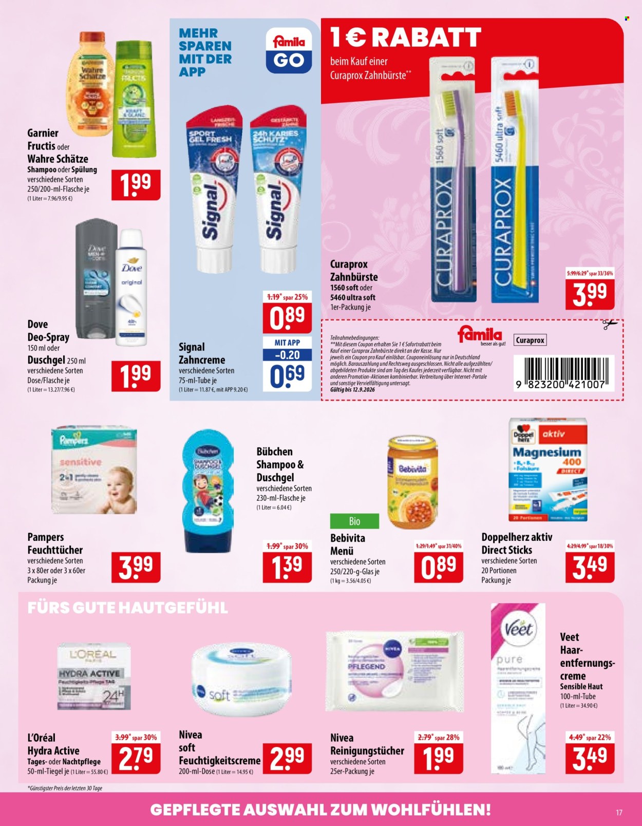 famila Prospekte  - 7.09.2026 - 12.09.2026. Seite 17