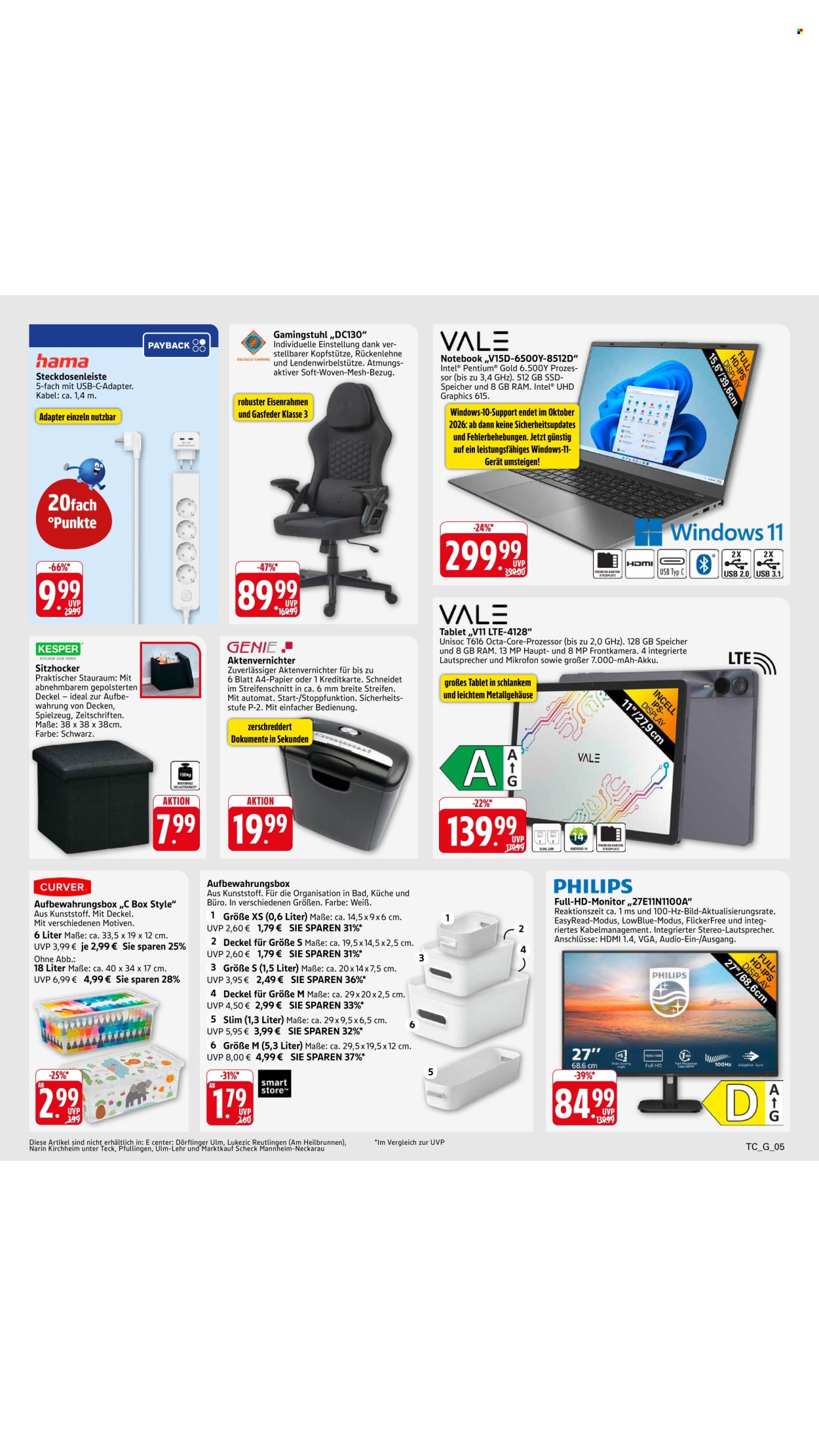 E center Prospekte  - 7.09.2026 - 12.09.2026. Seite 54