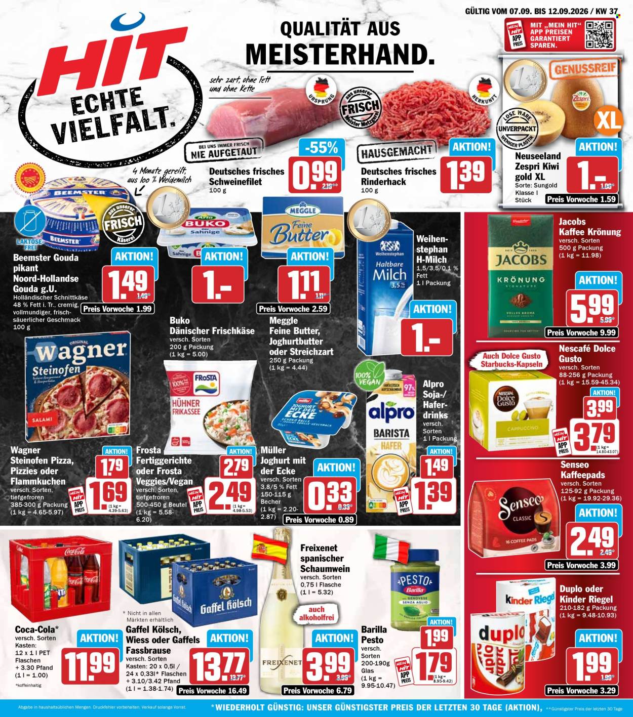 Hit Prospekte  - 7.09.2026 - 12.09.2026. Seite 1