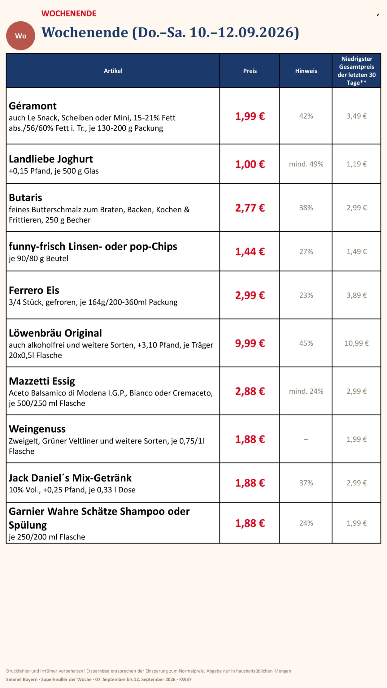 Edeka Prospekte  - 7.09.2026 - 12.09.2026. Seite 18