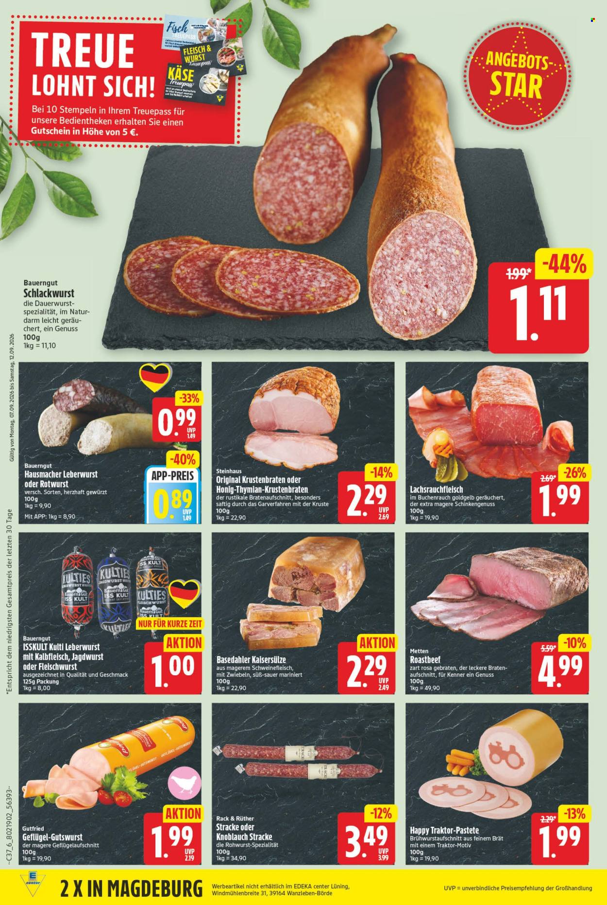 E center Prospekte  - 7.09.2026 - 12.09.2026. Seite 6
