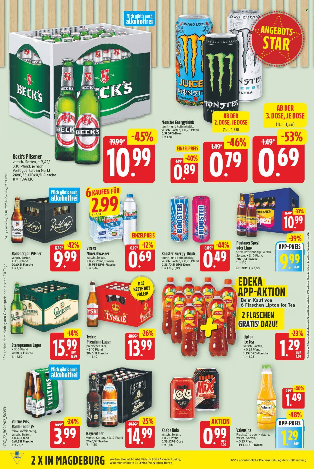 E center Prospekte  - 7.09.2026 - 12.09.2026. Seite 22