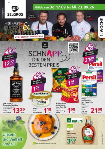 Prospekte Selgros - 17.09.2026 - 23.09.2026.