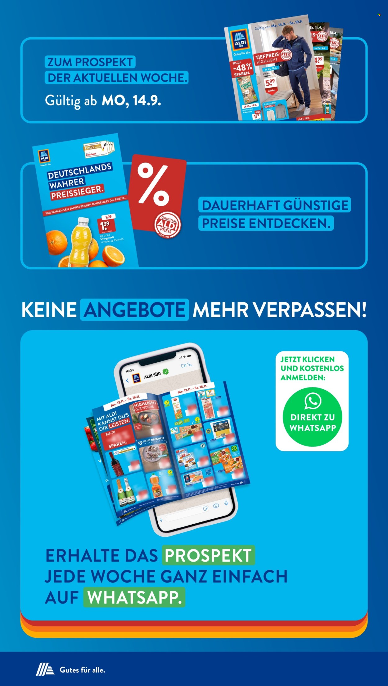 ALDI SÜD Prospekte  - 14.09.2026 - 14.09.2026. Seite 23