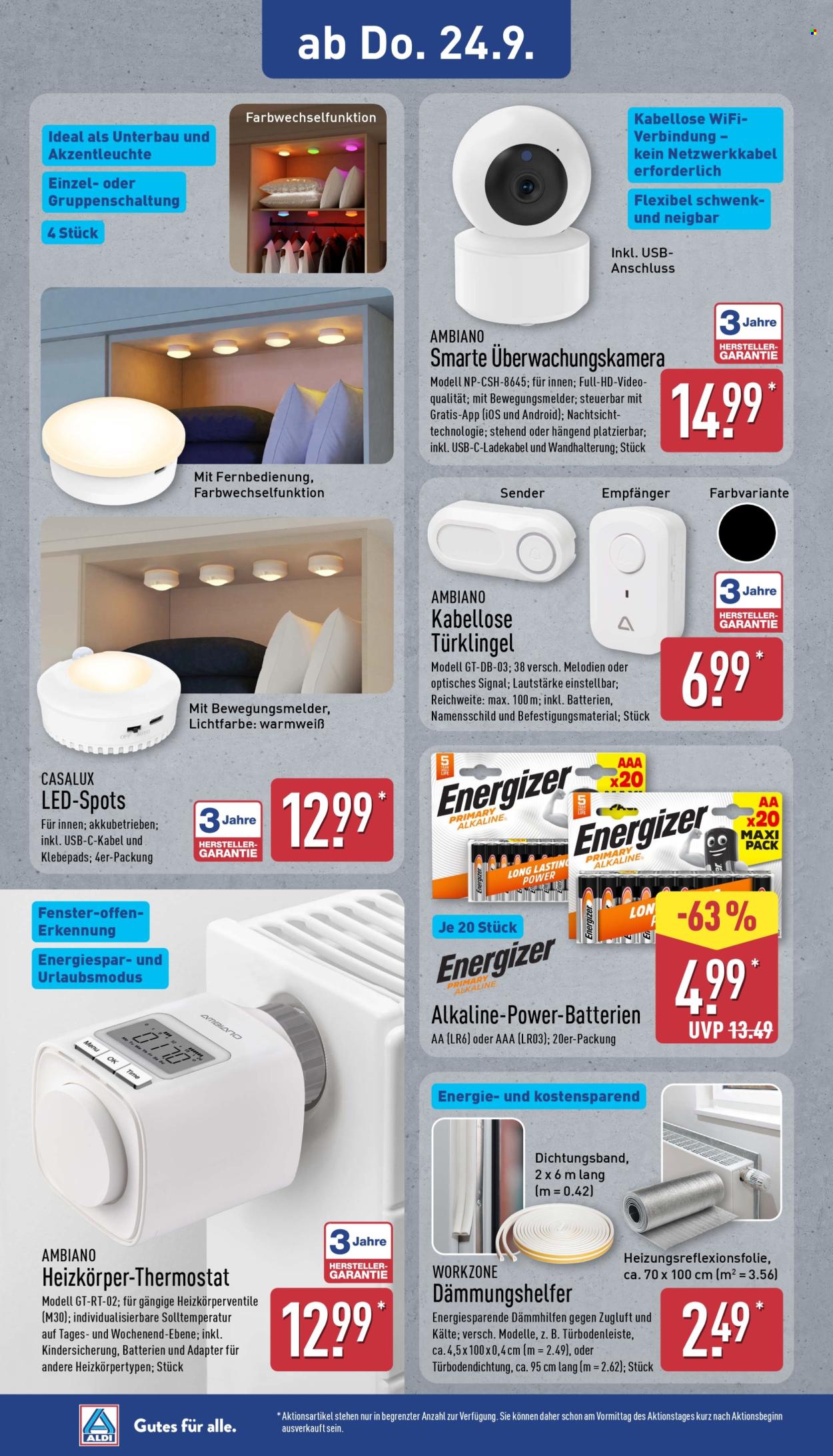 ALDI Nord Prospekte  - 21.09.2026 - 26.09.2026. Seite 24