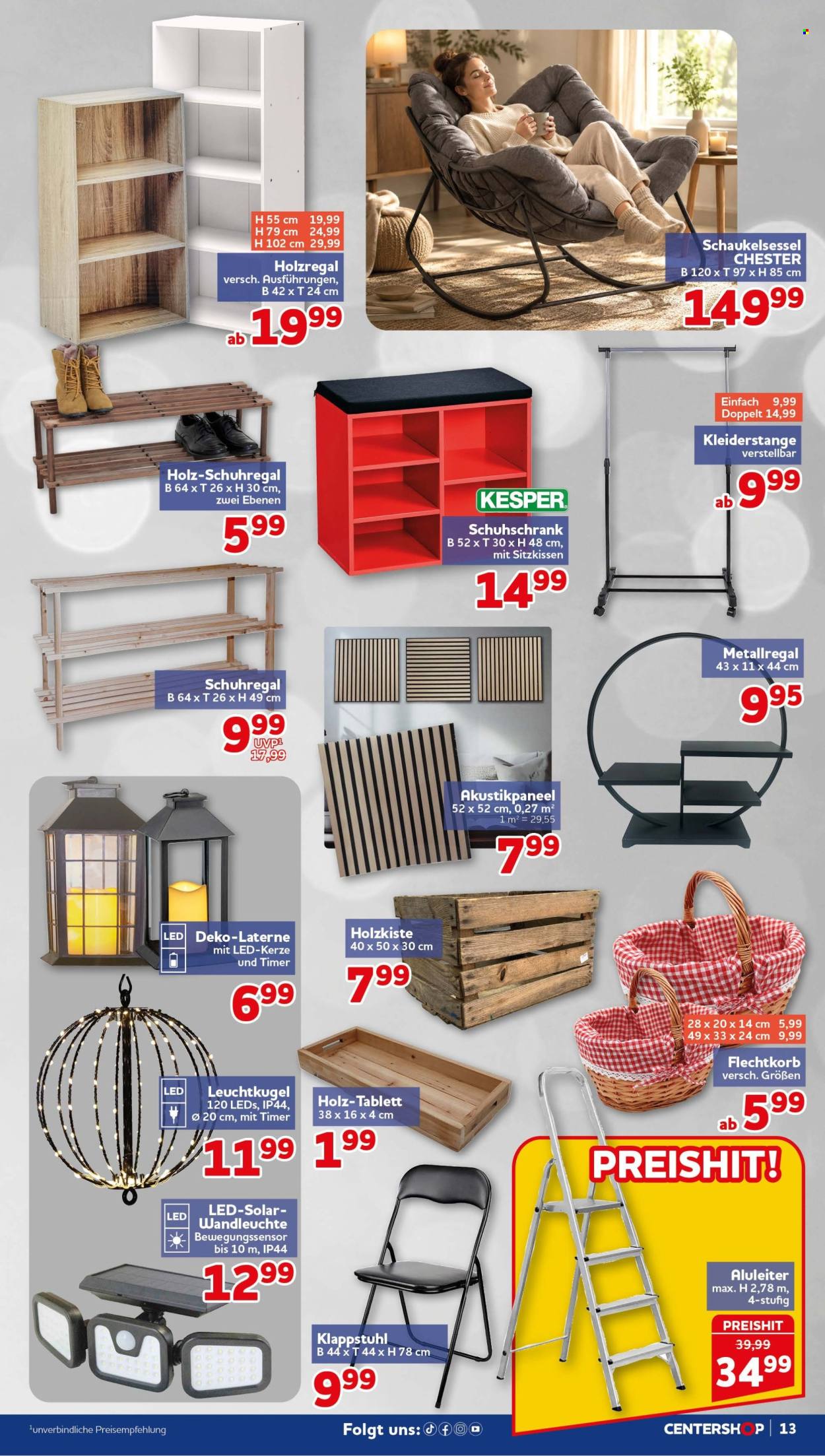 CENTERSHOP Prospekte  - 14.09.2026 - 19.09.2026. Seite 13
