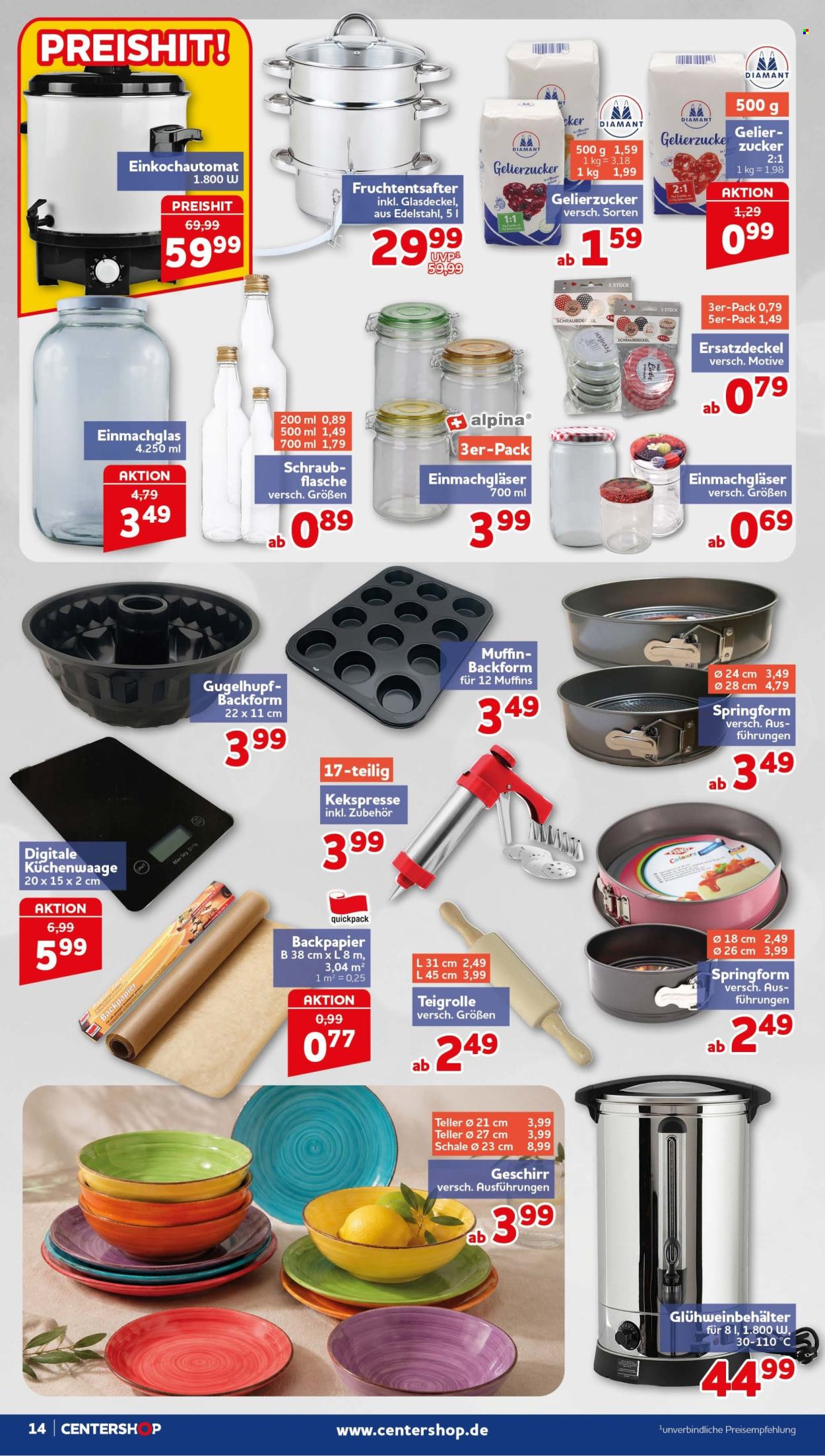 CENTERSHOP Prospekte  - 14.09.2026 - 19.09.2026. Seite 14