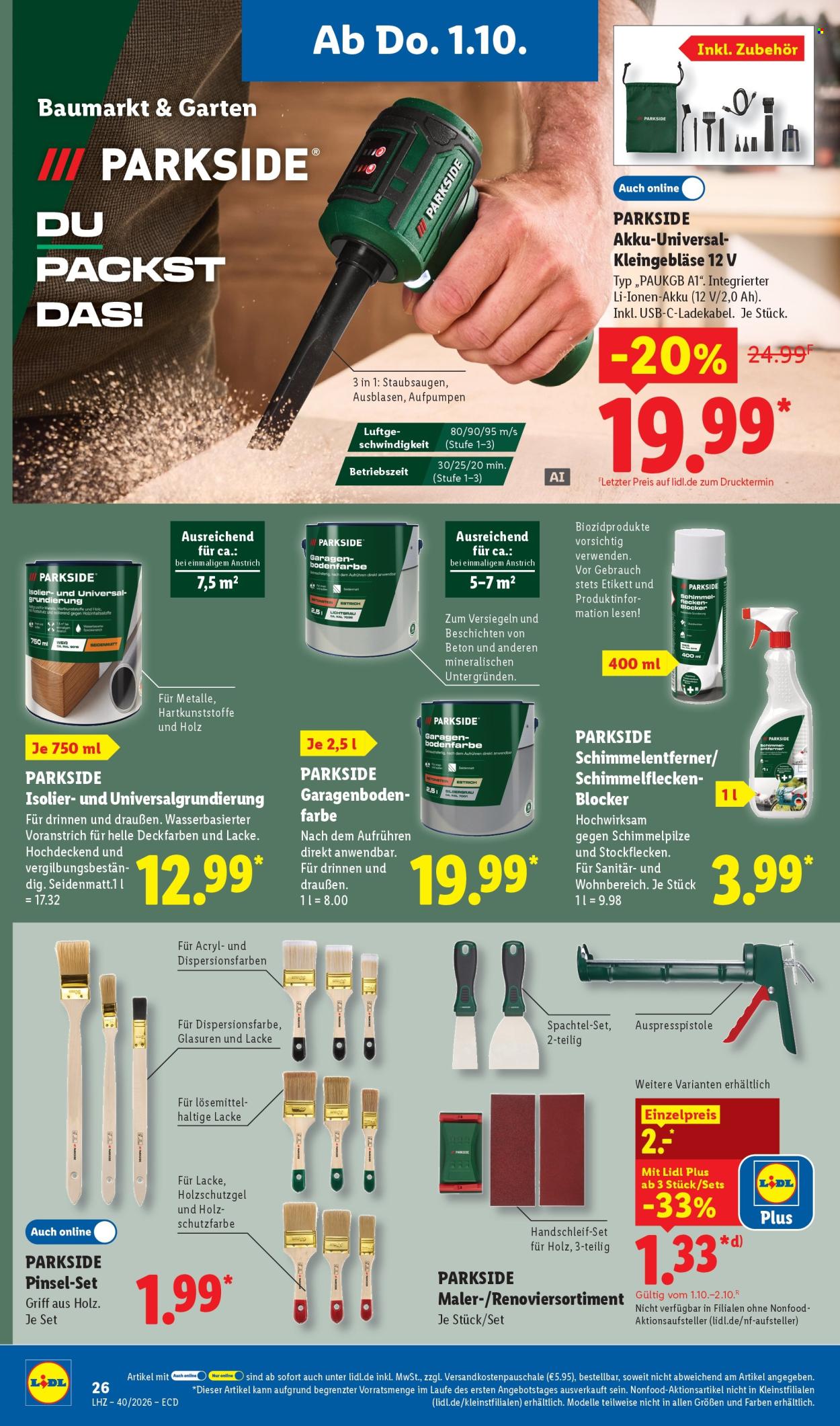 Lidl Prospekte  - 28.09.2026 - 2.10.2026. Seite 18