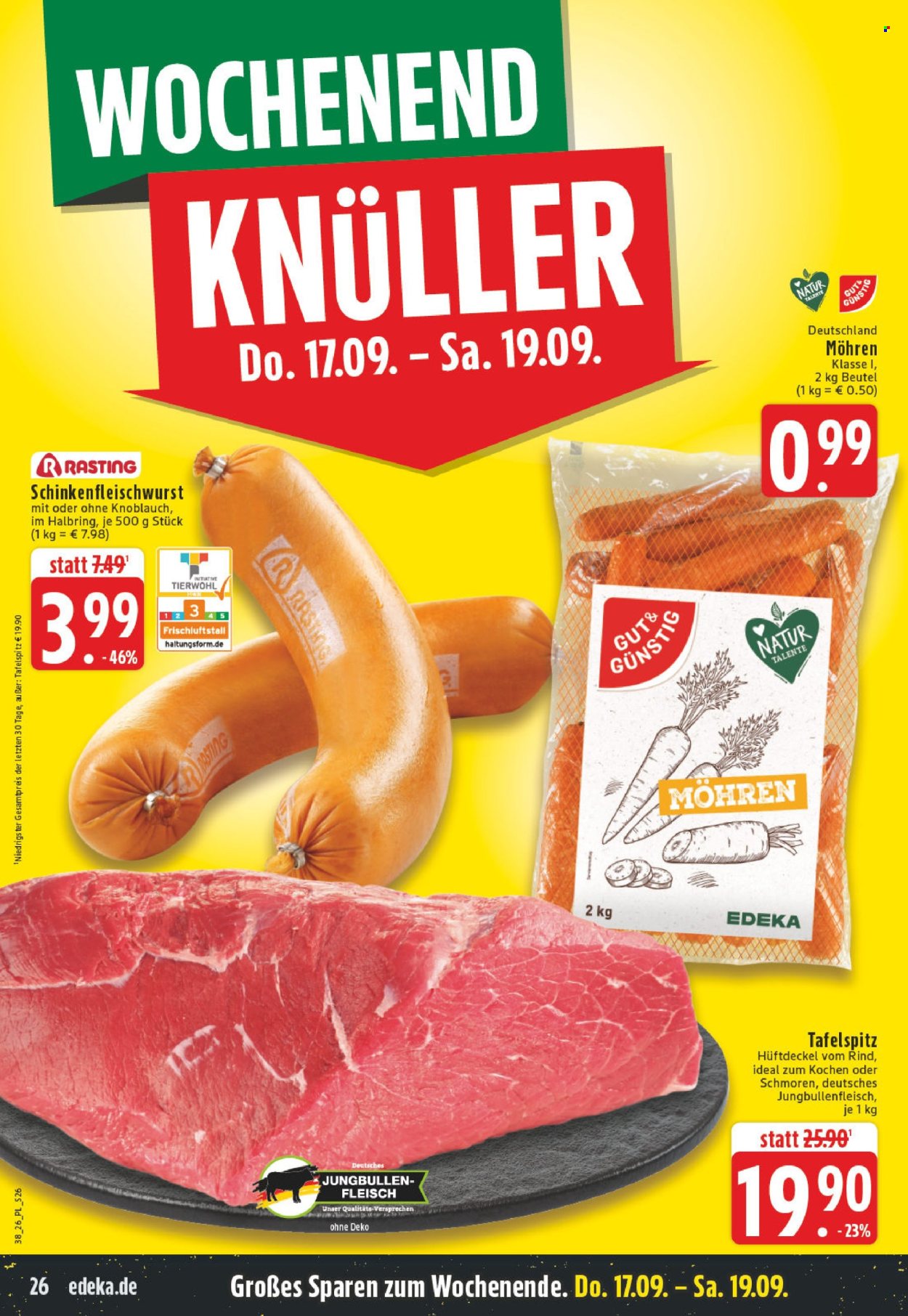 Edeka Prospekte  - 14.09.2026 - 19.09.2026. Seite 26