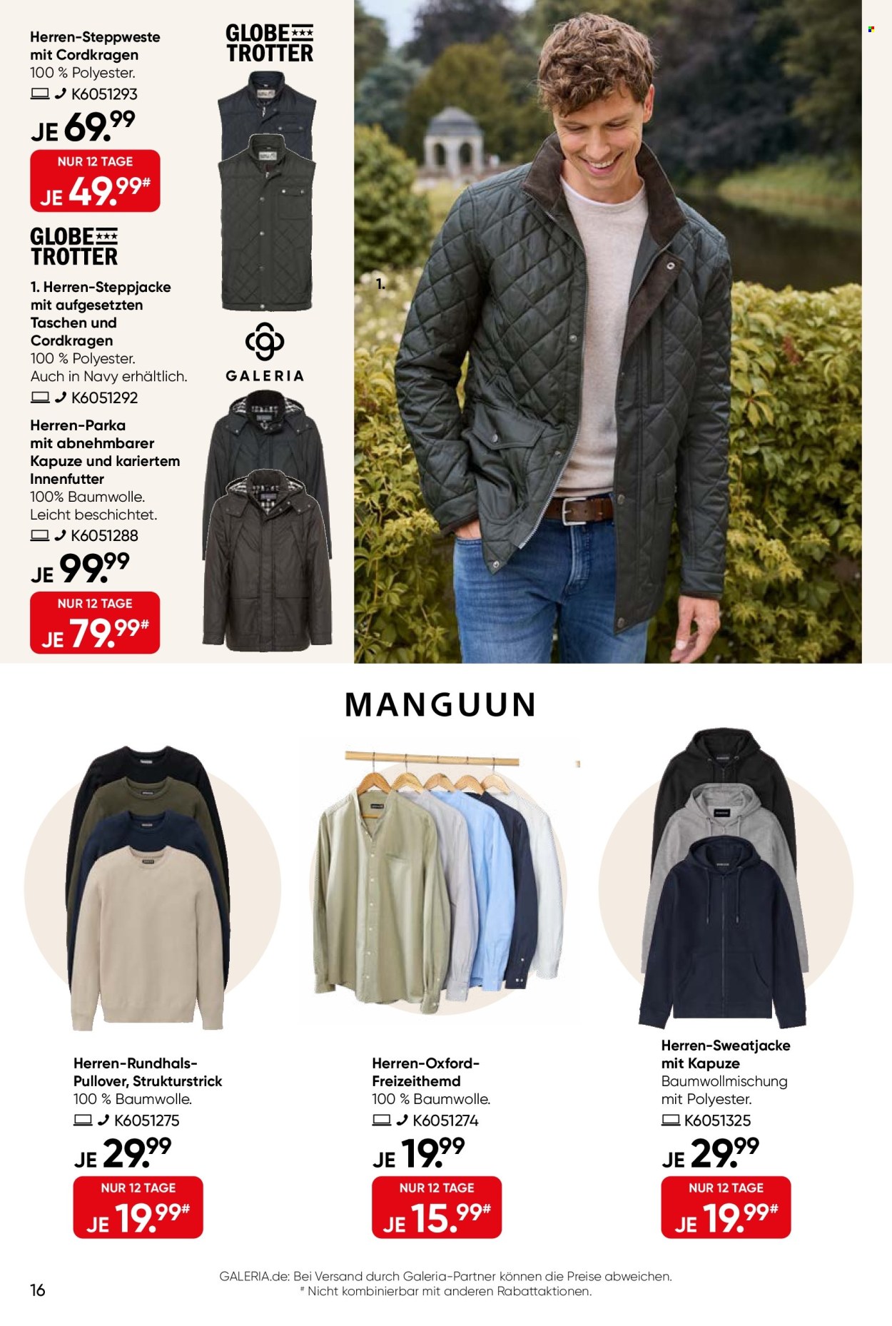 GALERIA Karstadt Kaufhof Prospekte  - 16.09.2026 - 27.09.2026. Seite 16