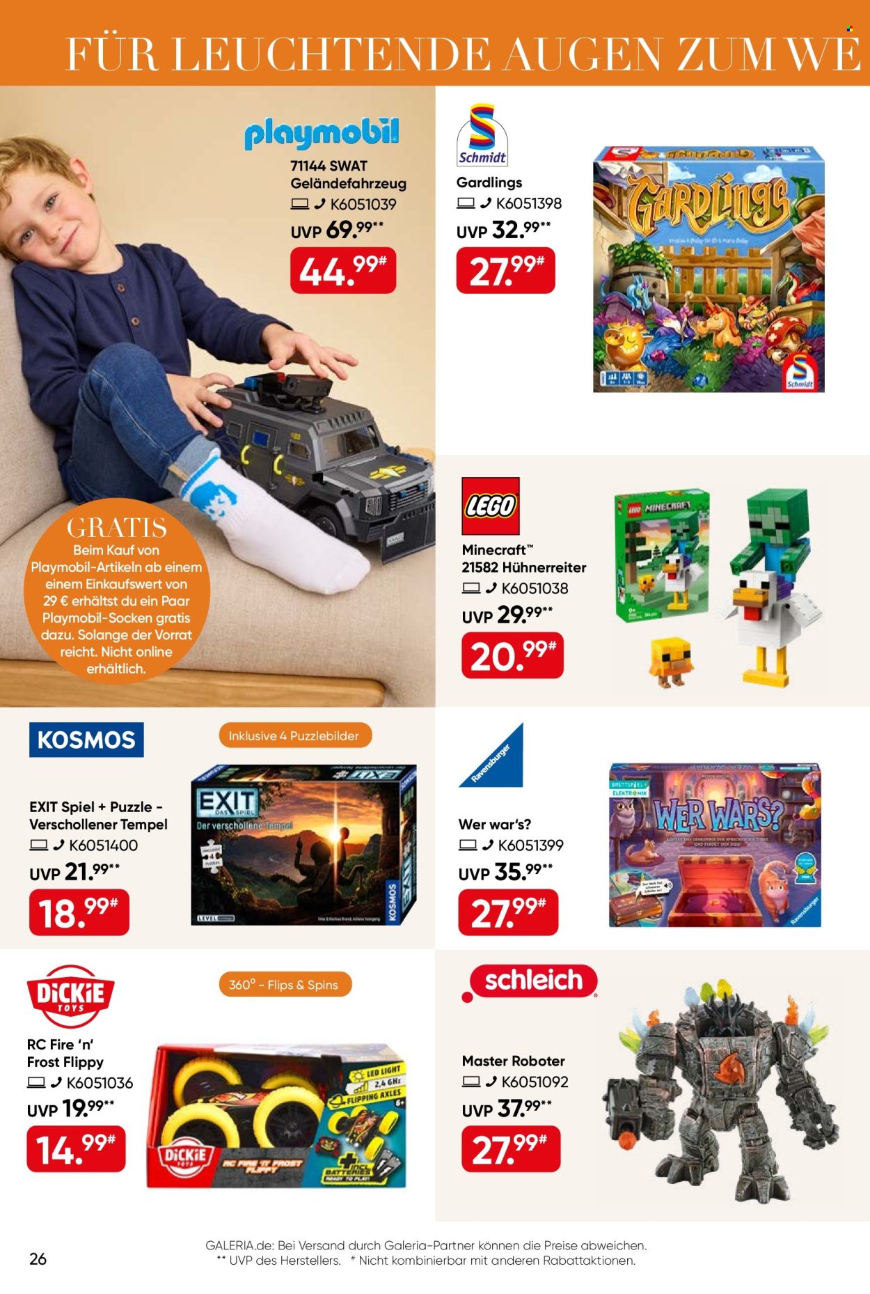 GALERIA Karstadt Kaufhof Prospekte  - 16.09.2026 - 27.09.2026. Seite 26
