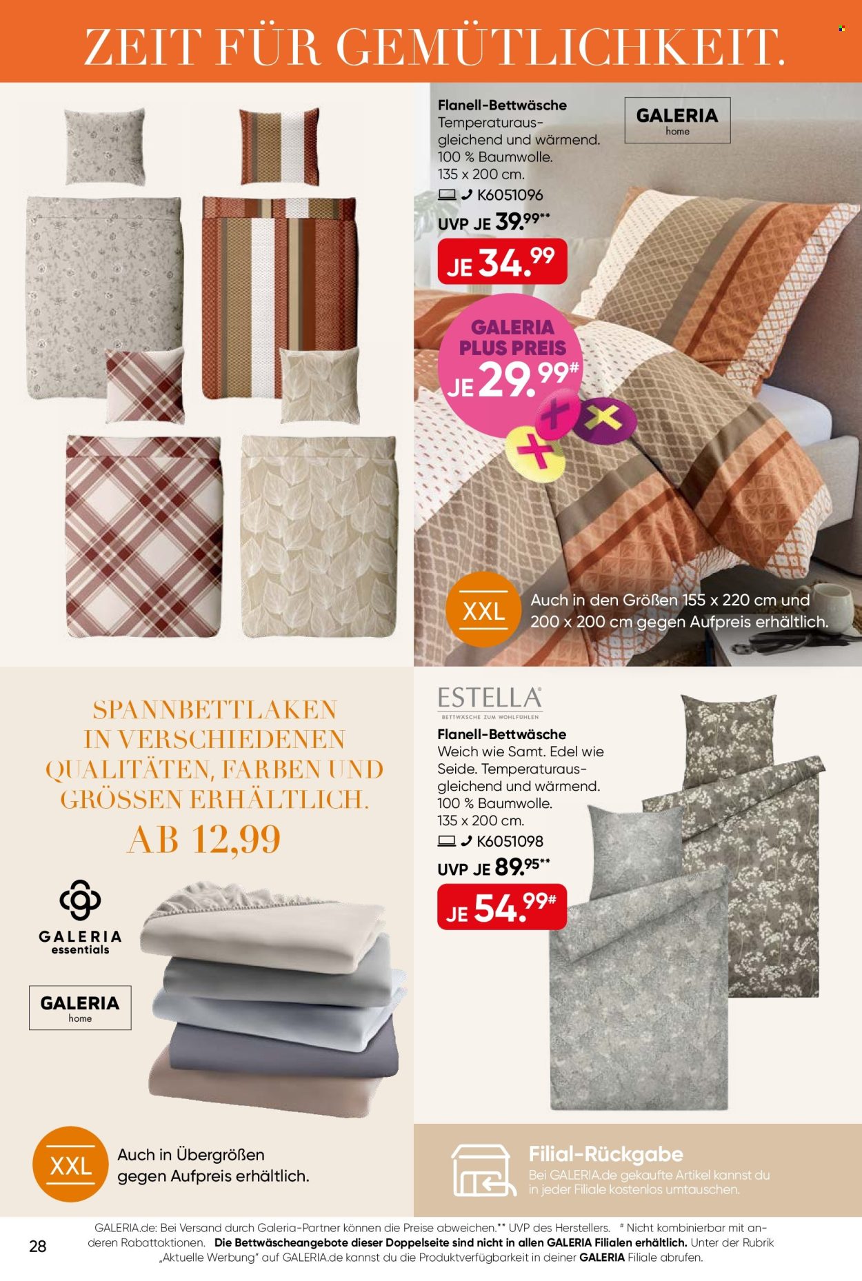 GALERIA Karstadt Kaufhof Prospekte  - 16.09.2026 - 27.09.2026. Seite 28