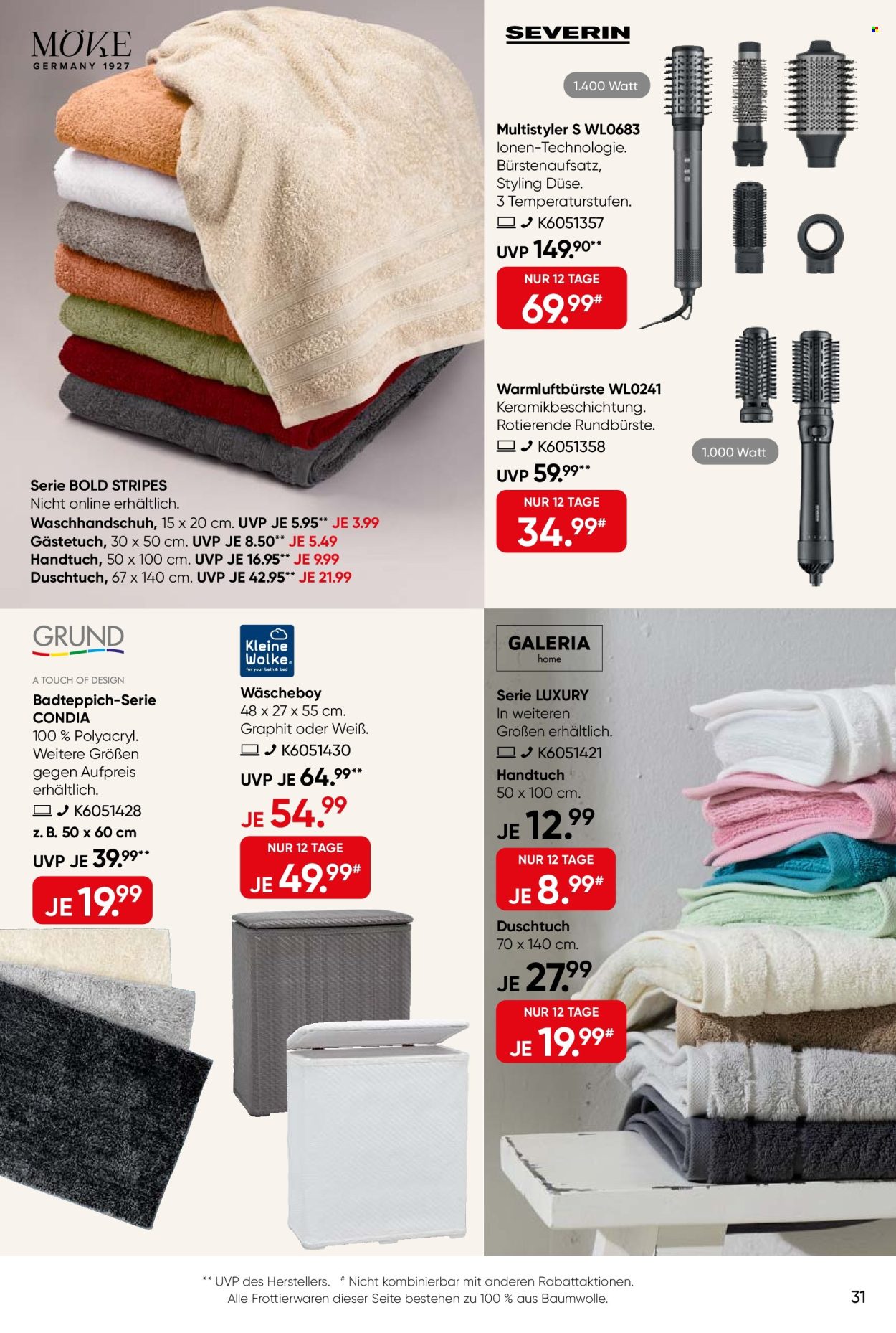 GALERIA Karstadt Kaufhof Prospekte  - 16.09.2026 - 27.09.2026. Seite 31