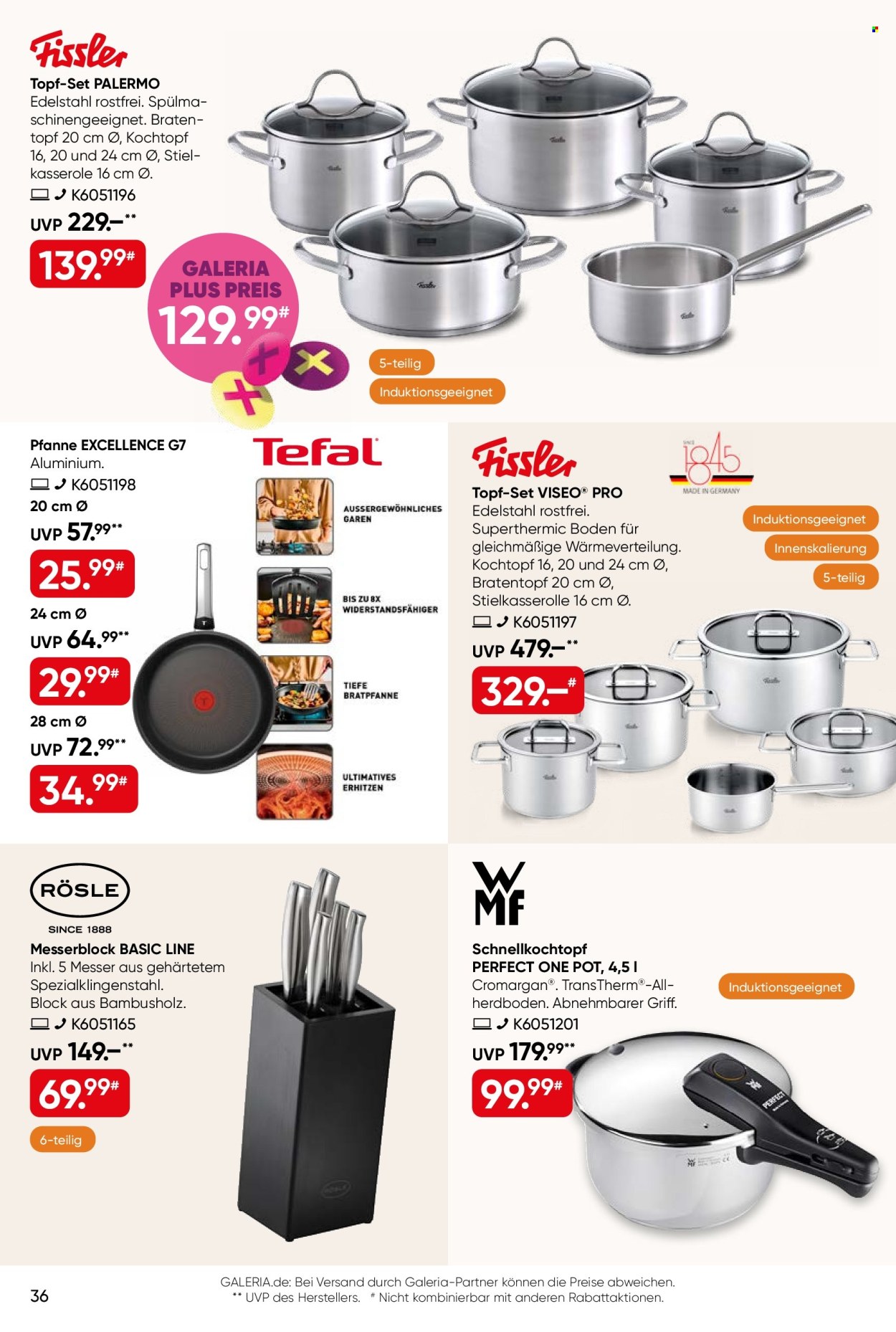 GALERIA Karstadt Kaufhof Prospekte  - 16.09.2026 - 27.09.2026. Seite 36