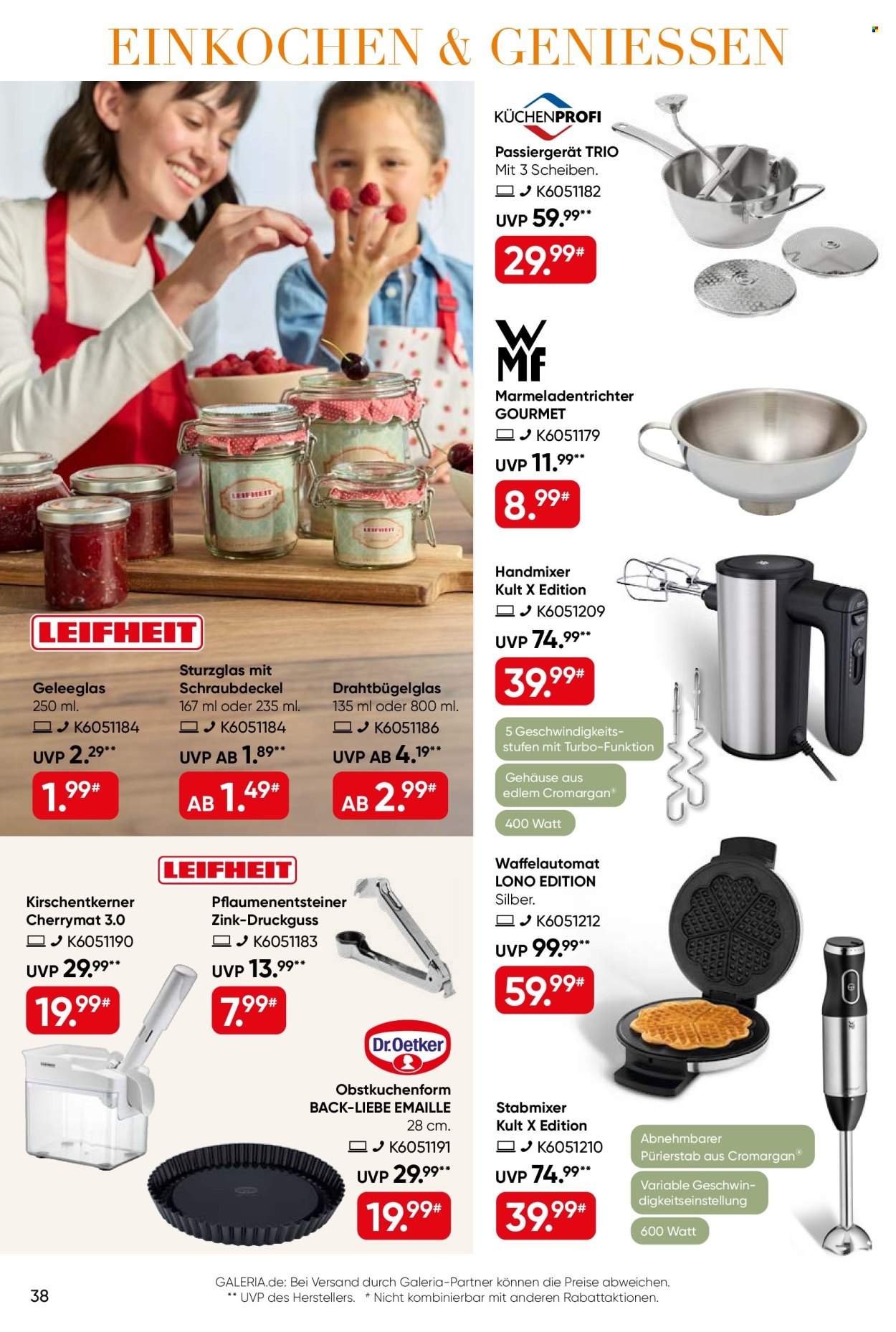 GALERIA Karstadt Kaufhof Prospekte  - 16.09.2026 - 27.09.2026. Seite 38