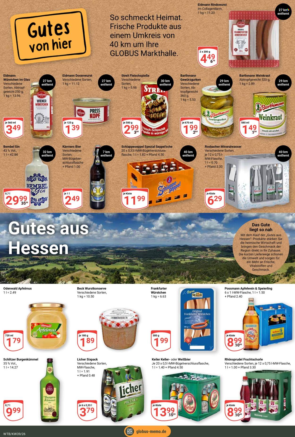 Globus Prospekte  - 21.09.2026 - 26.09.2026. Seite 21