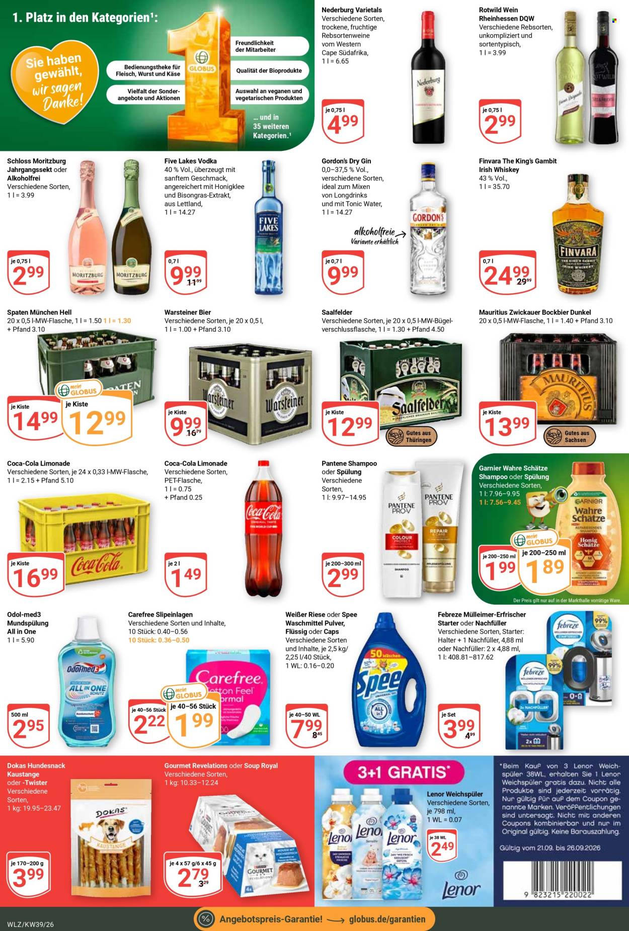 Globus Prospekte  - 21.09.2026 - 26.09.2026. Seite 6
