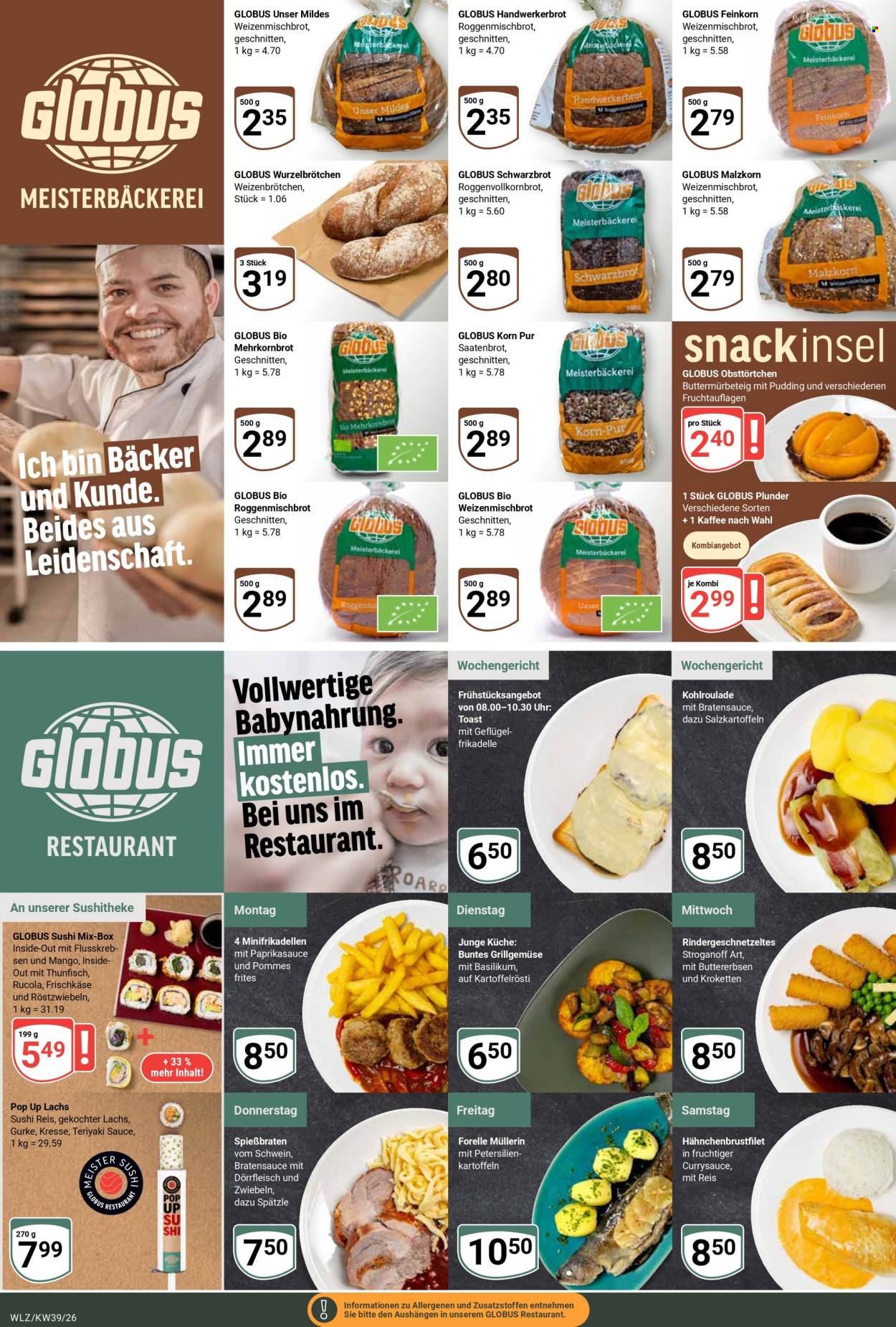 Globus Prospekte  - 21.09.2026 - 26.09.2026. Seite 9