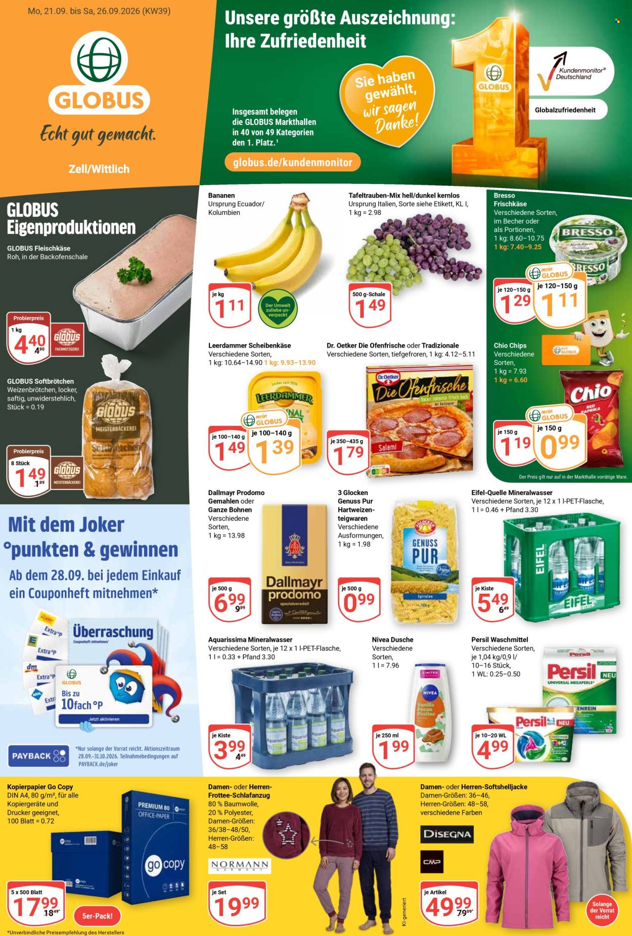 Globus Prospekte  - 21.09.2026 - 26.09.2026. Seite 3
