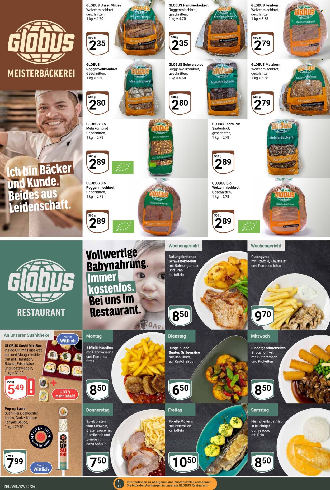 Globus Prospekte  - 21.09.2026 - 26.09.2026. Seite 10