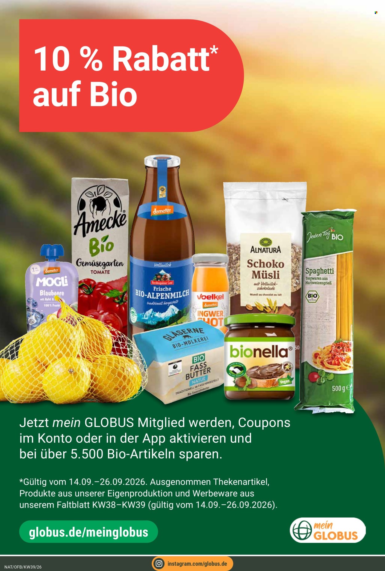 Globus Prospekte  - 21.09.2026 - 26.09.2026. Seite 17