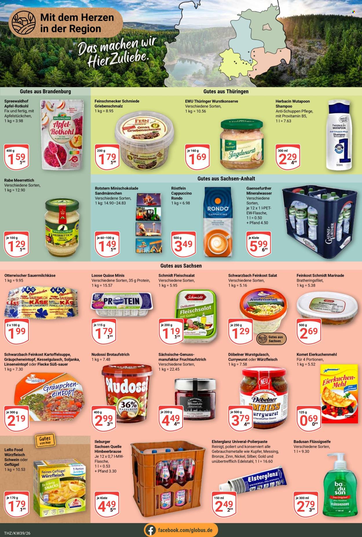 Globus Prospekte  - 21.09.2026 - 26.09.2026. Seite 16