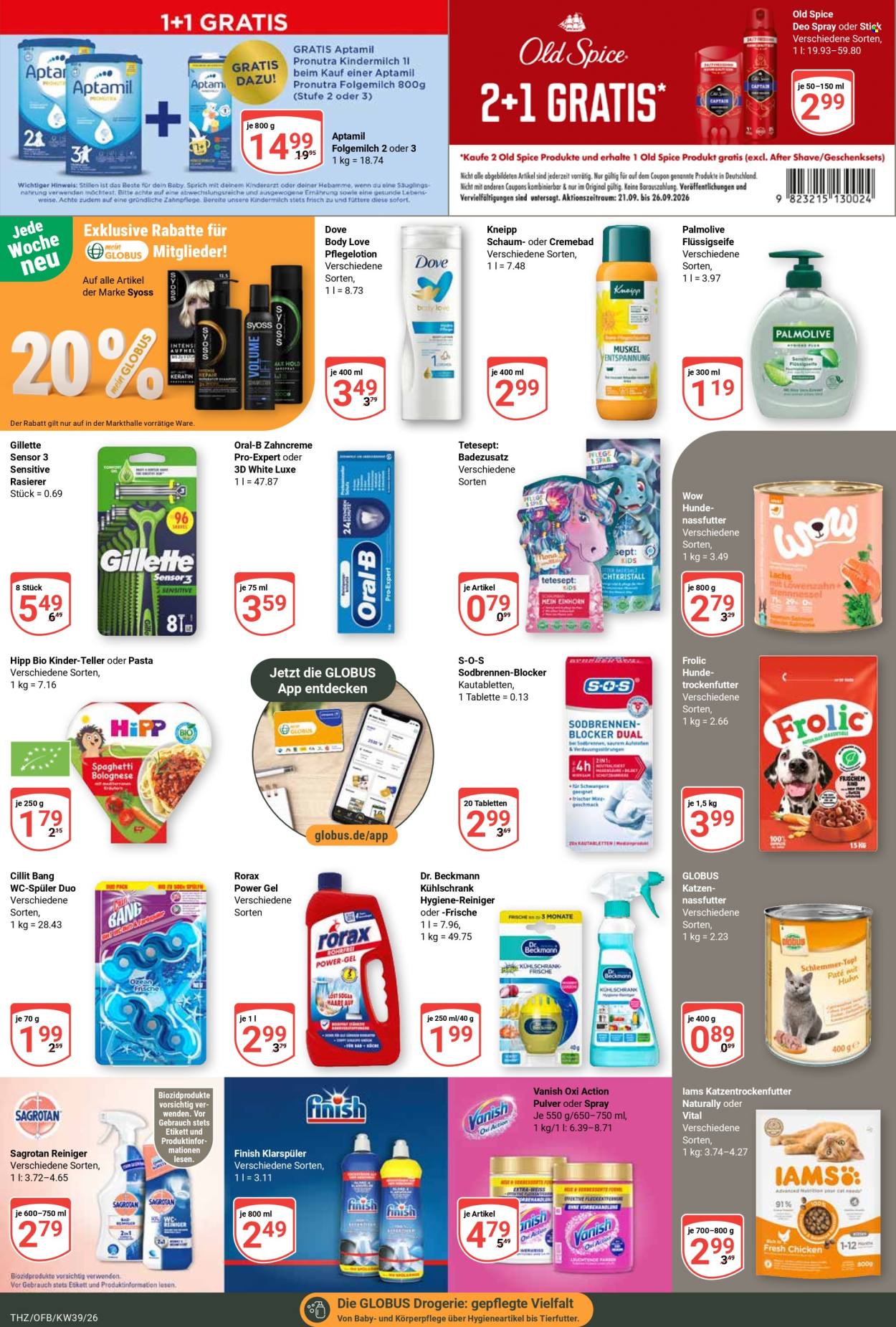 Globus Prospekte  - 21.09.2026 - 26.09.2026. Seite 23