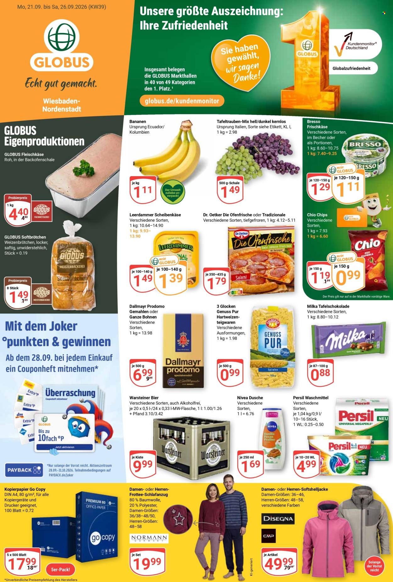 Globus Prospekte  - 21.09.2026 - 26.09.2026. Seite 3