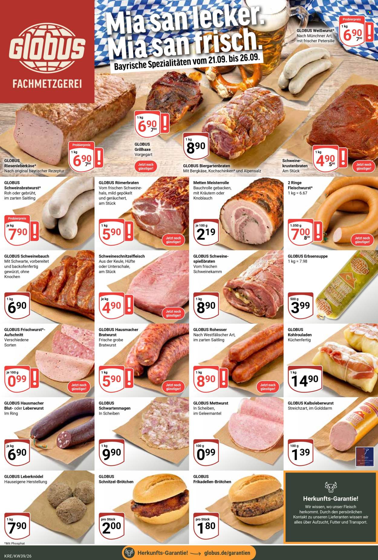 Globus Prospekte  - 21.09.2026 - 26.09.2026. Seite 8