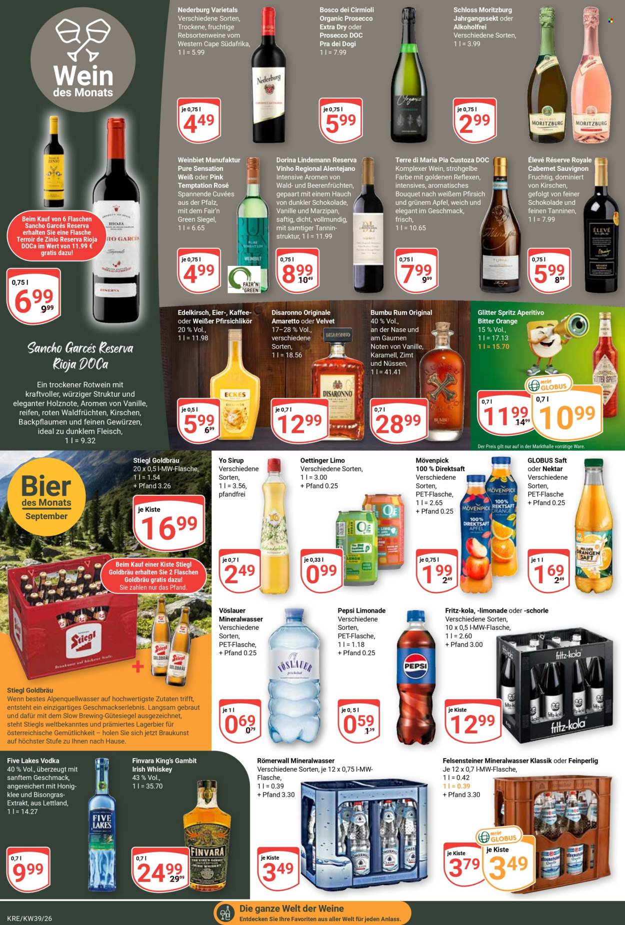 Globus Prospekte  - 21.09.2026 - 26.09.2026. Seite 18