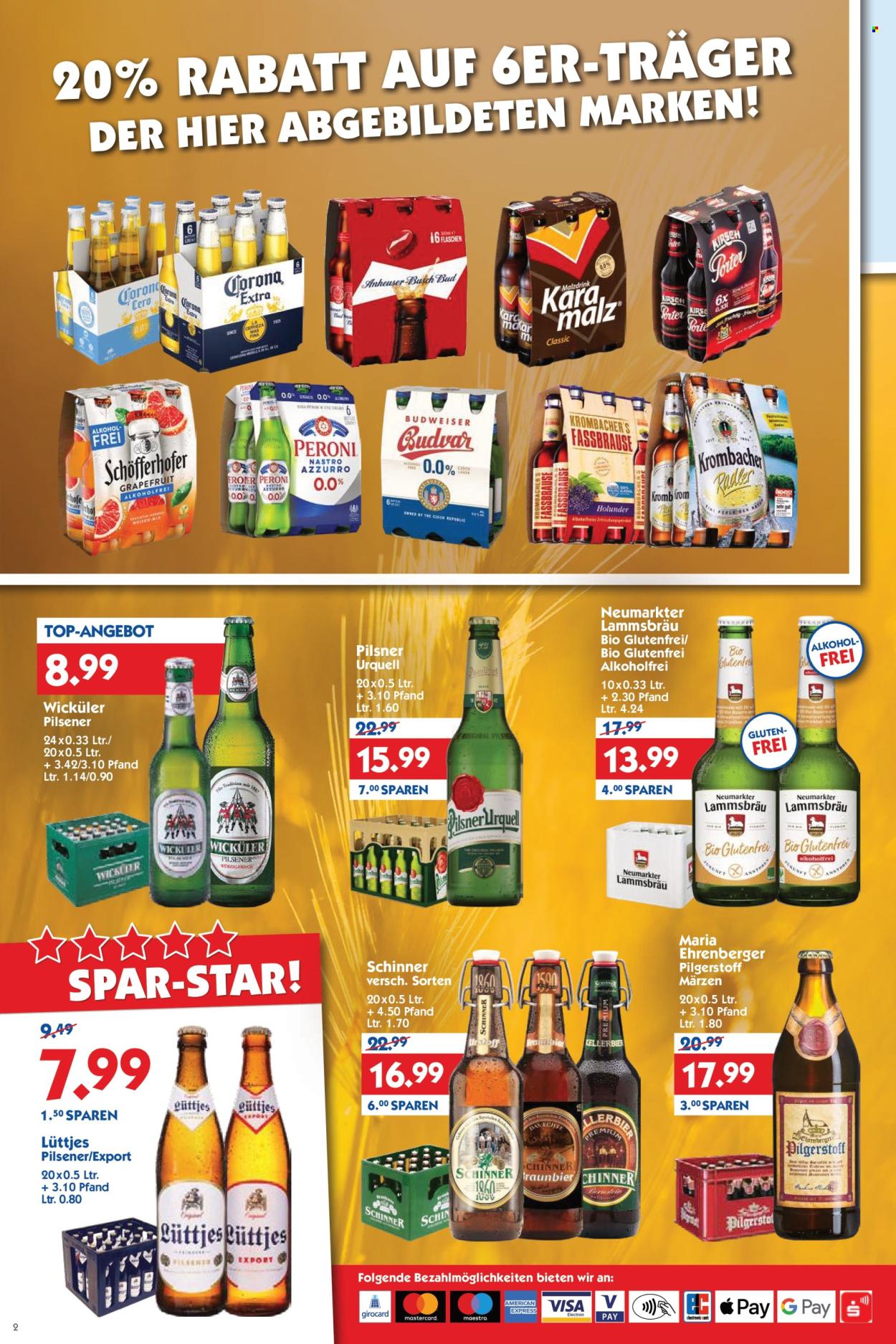 Hol'ab! Getränkemarkt Prospekte  - 21.09.2026 - 26.09.2026. Seite 2