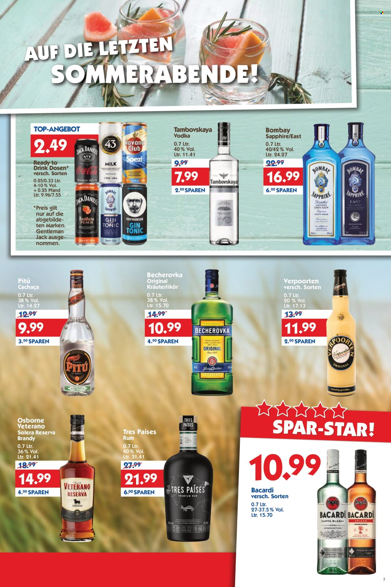 Hol'ab! Getränkemarkt Prospekte  - 21.09.2026 - 26.09.2026. Seite 7