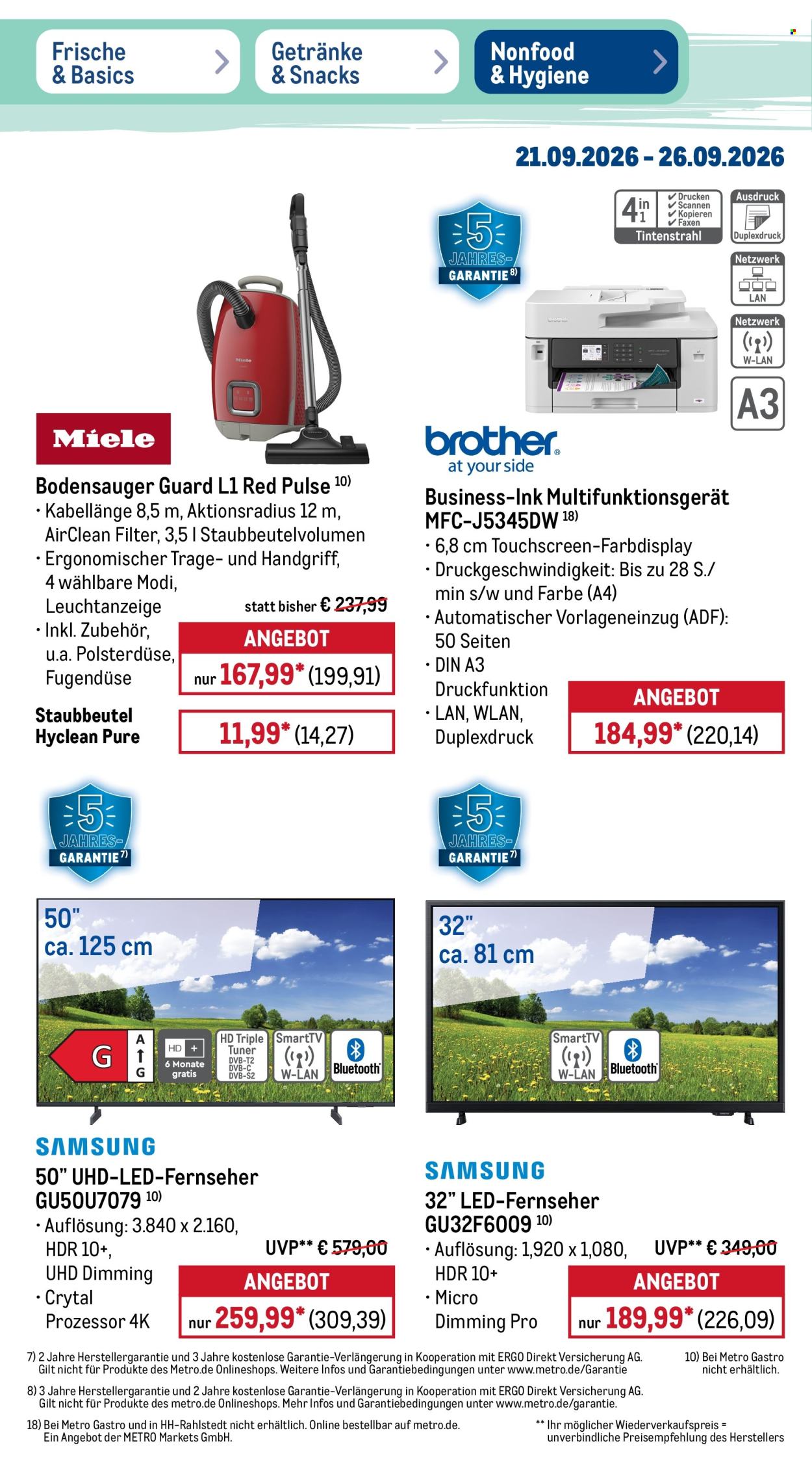 Metro Prospekte  - 21.09.2026 - 26.09.2026. Seite 4