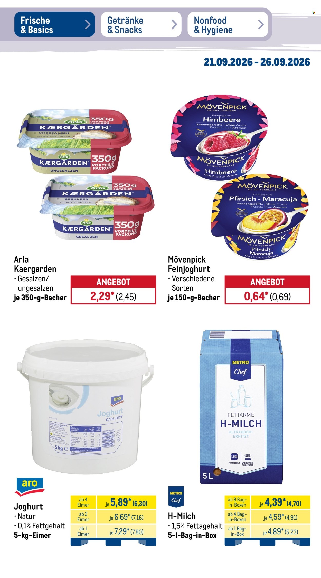 Metro Prospekte  - 21.09.2026 - 26.09.2026. Seite 43
