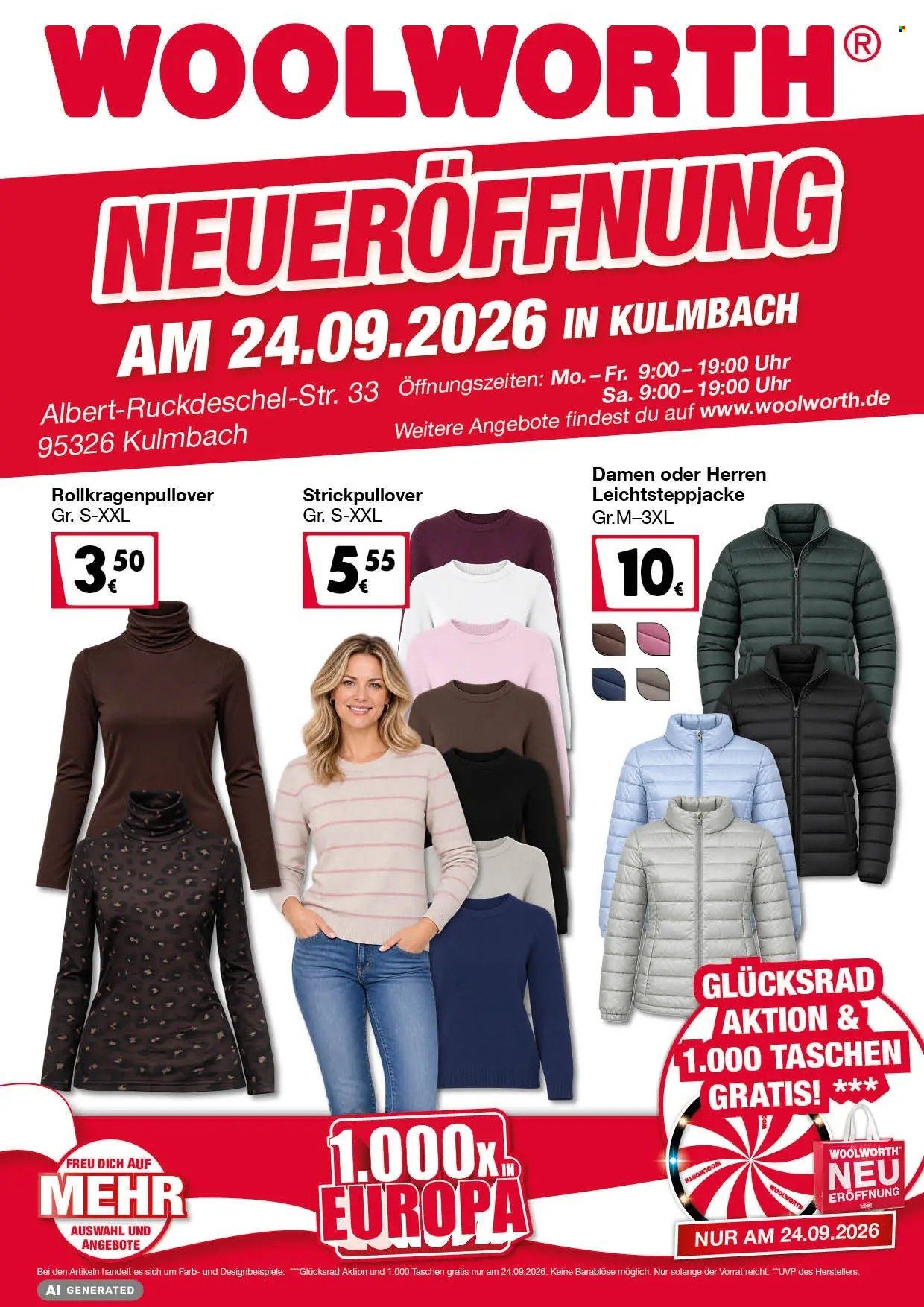 Woolworth Prospekte  - 24.09.2026 - 24.09.2026. Seite 1