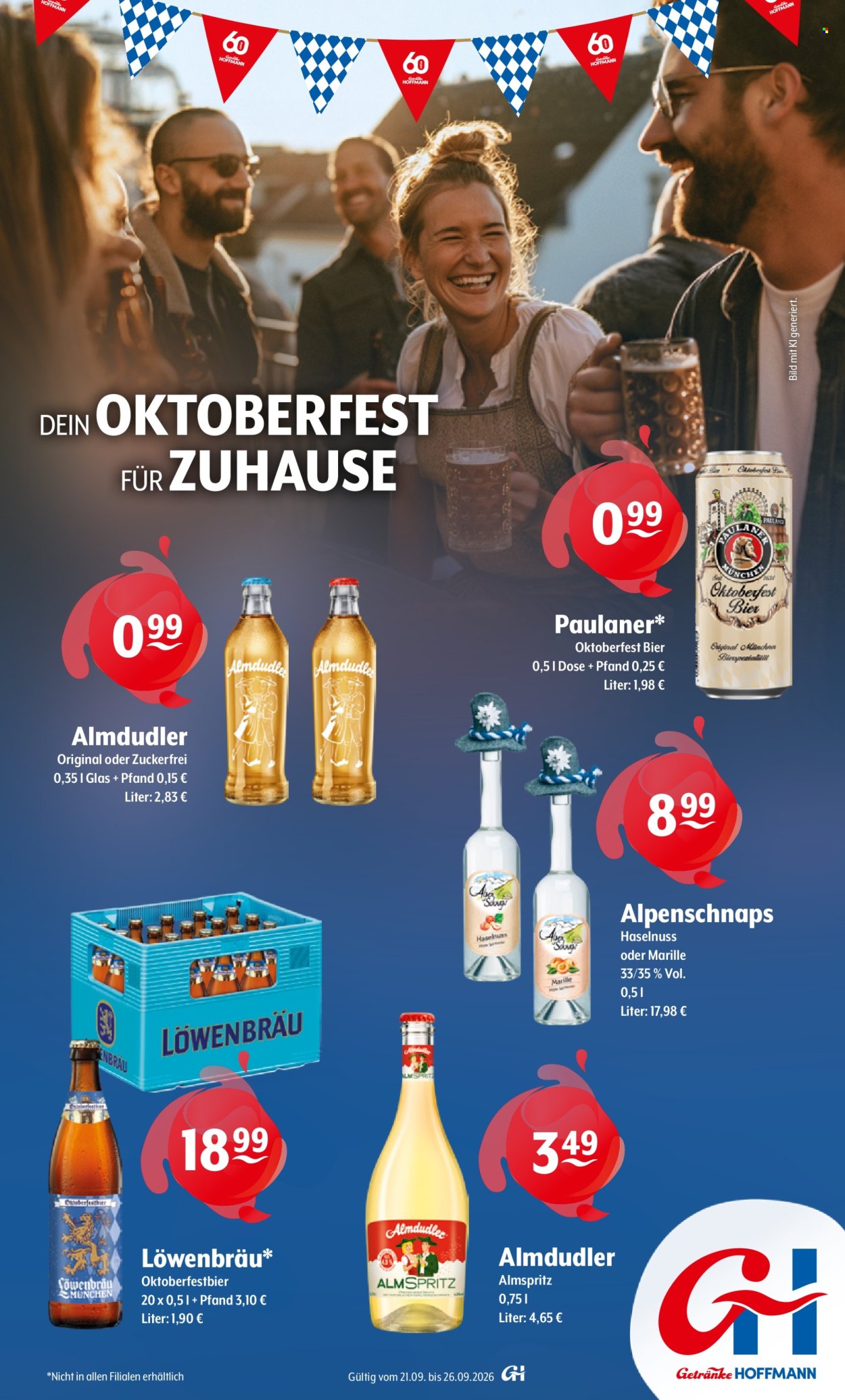 Getränke Hoffmann Prospekte  - 21.09.2026 - 26.09.2026. Seite 10