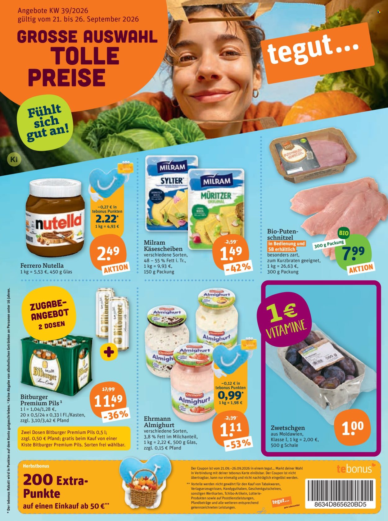 tegut... Prospekte  - 21.09.2026 - 26.09.2026. Seite 3
