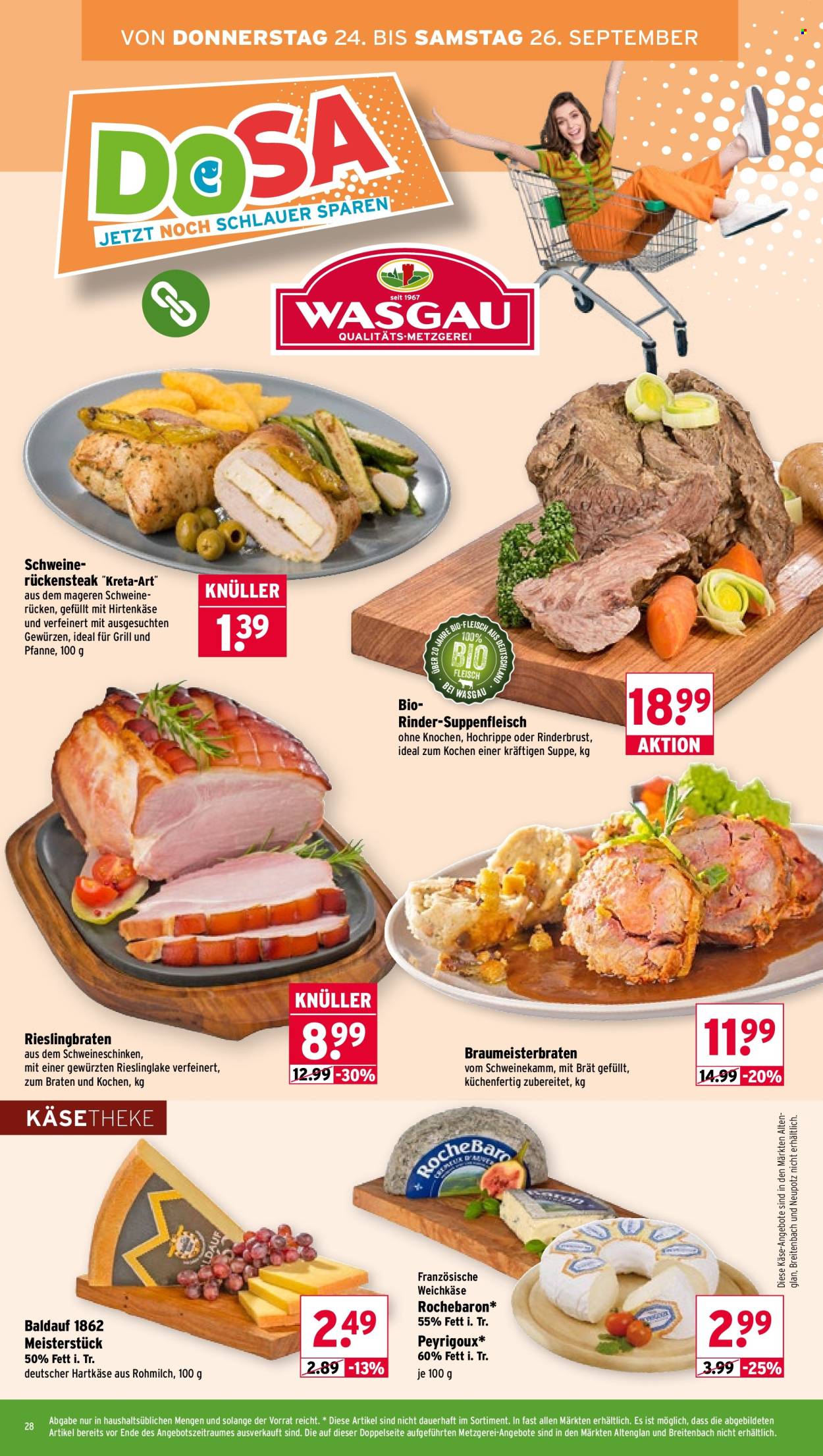 Wasgau Prospekte  - 21.09.2026 - 26.09.2026. Seite 28