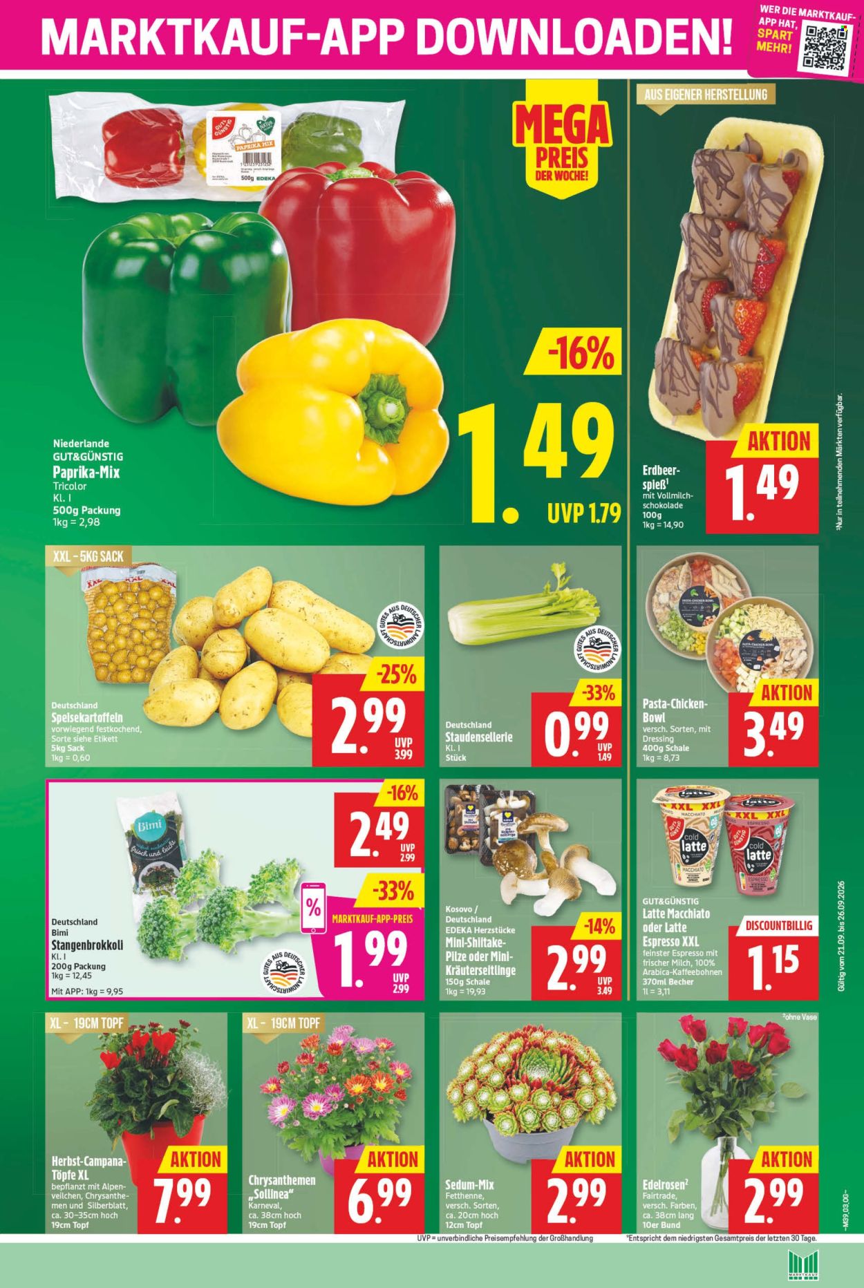 Marktkauf Prospekte  - 21.09.2026 - 26.09.2026. Seite 3